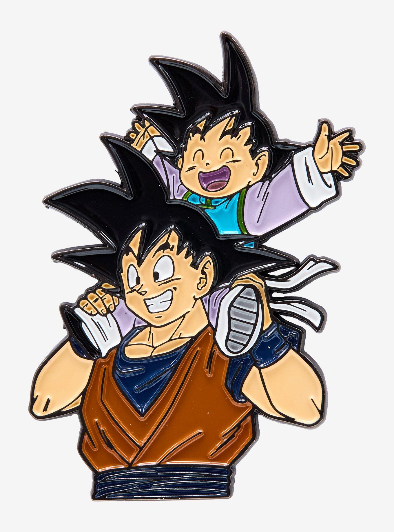 Dragon Ball Z Goku & Gohan Enamel Pin, , hi-res