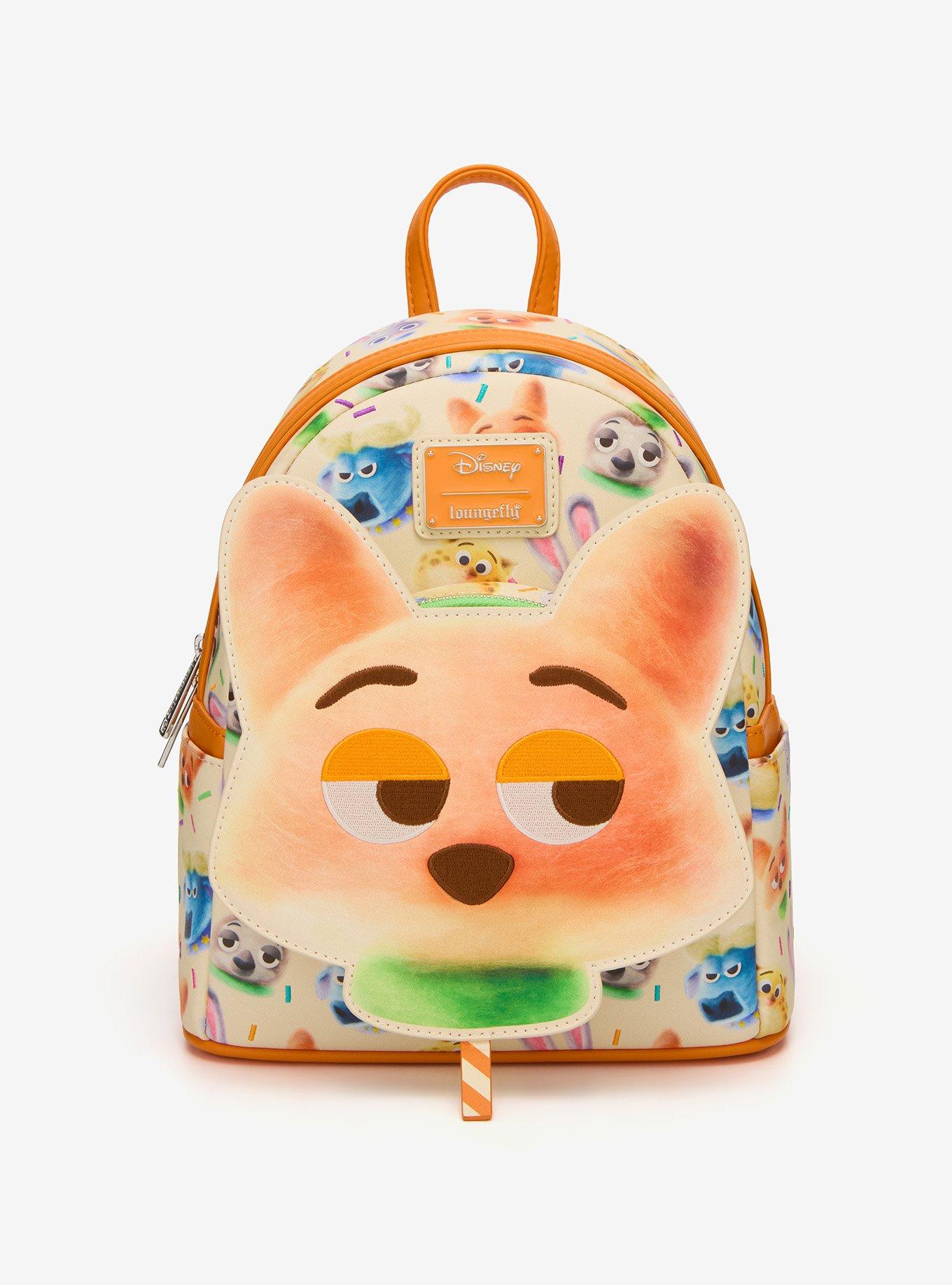 Loungefly Zootopia Nick Cotton Candy Mini Backpack, , hi-res