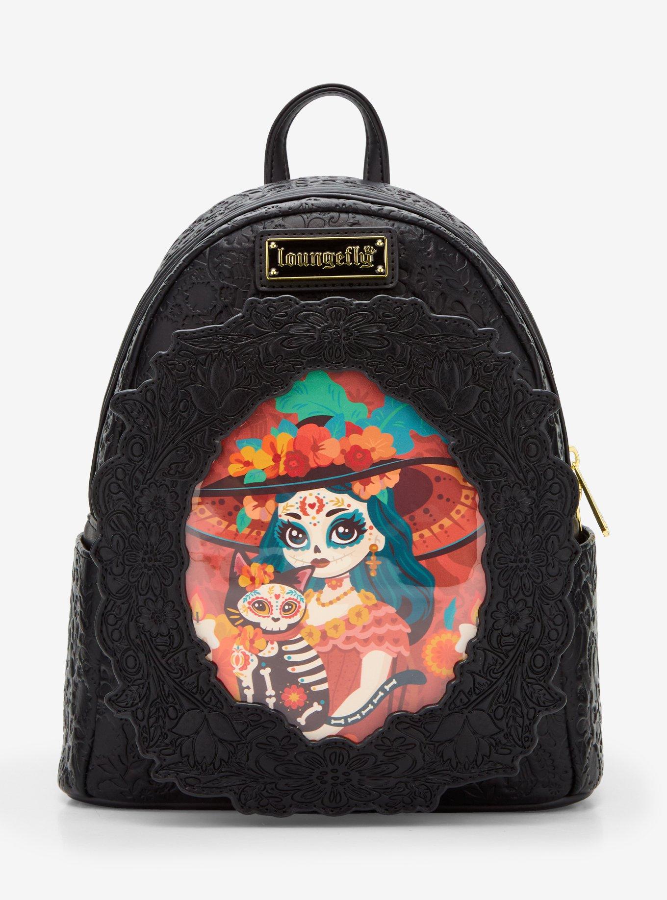 Loungefly Día De Los Muertos Photo Frame Mini Backpack, , hi-res