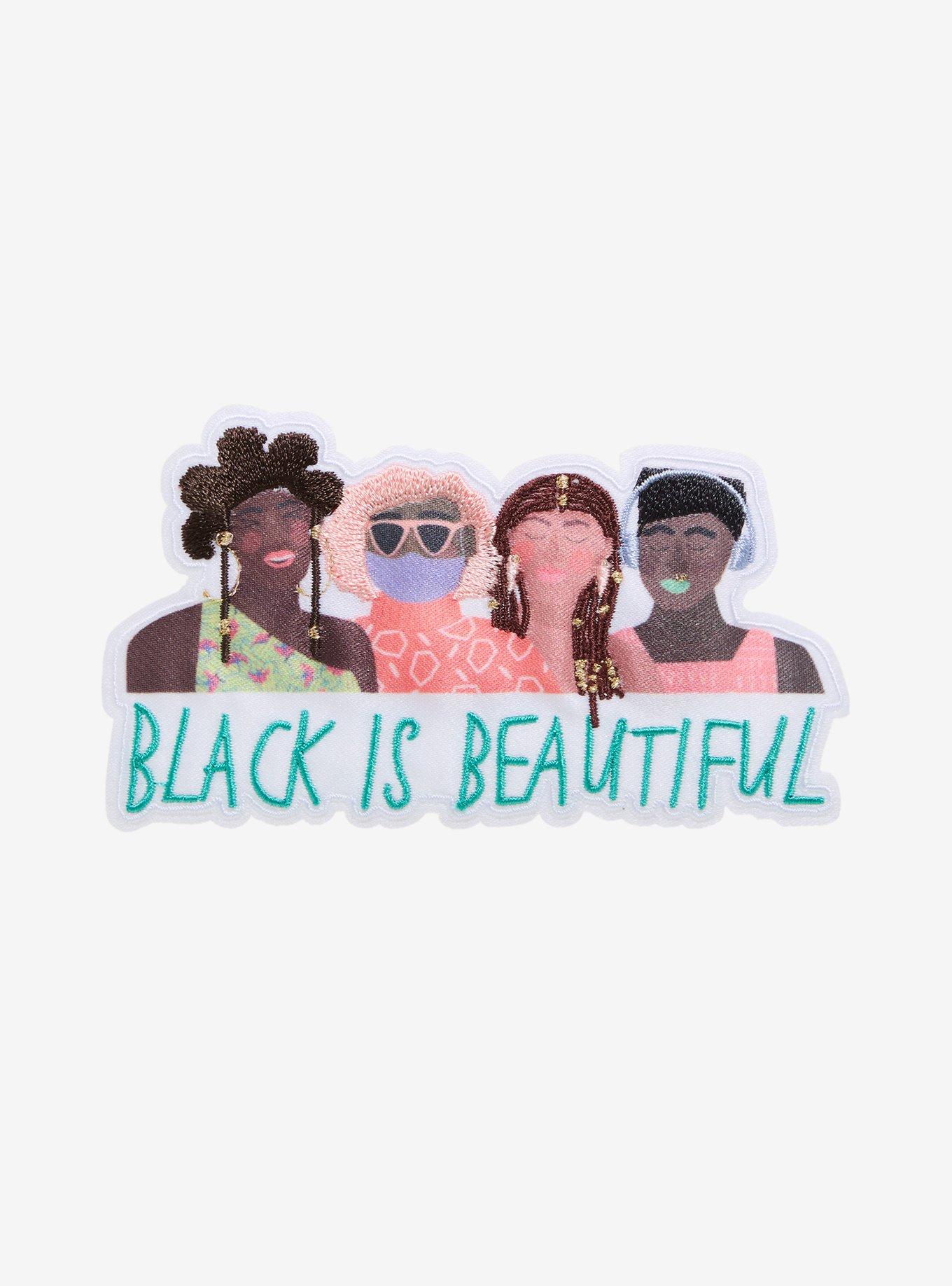 Black Is Beautiful Patch, , hi-res