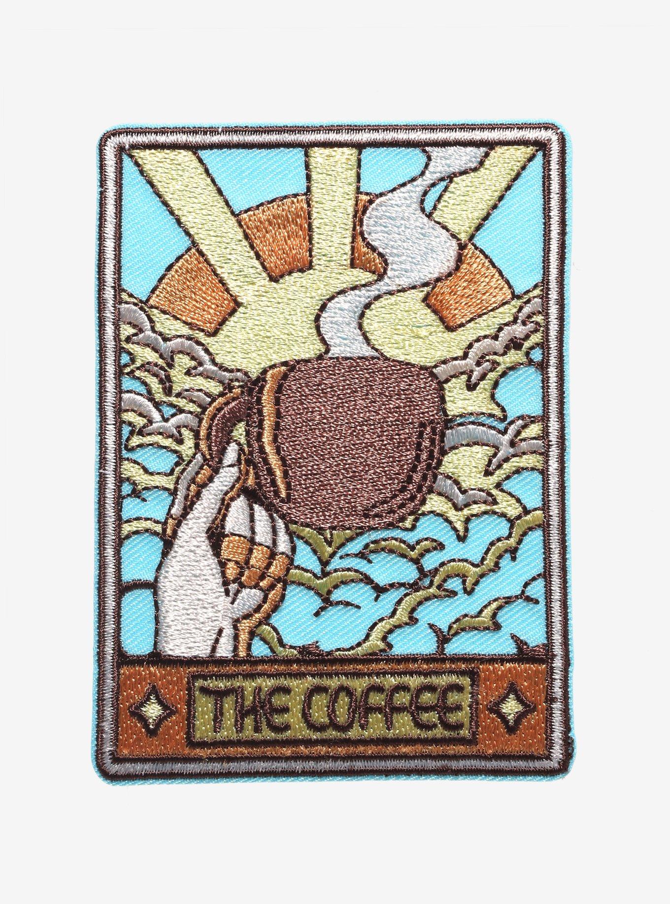 Coffee Tarot Card Patch By Tobe Fonseca, , hi-res