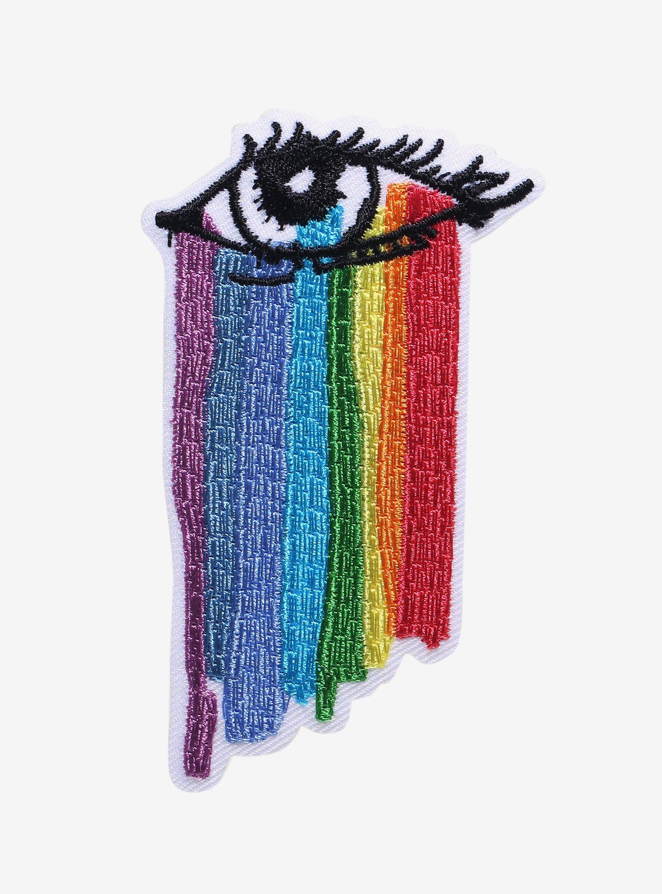 Rainbow Tears Patch, , hi-res
