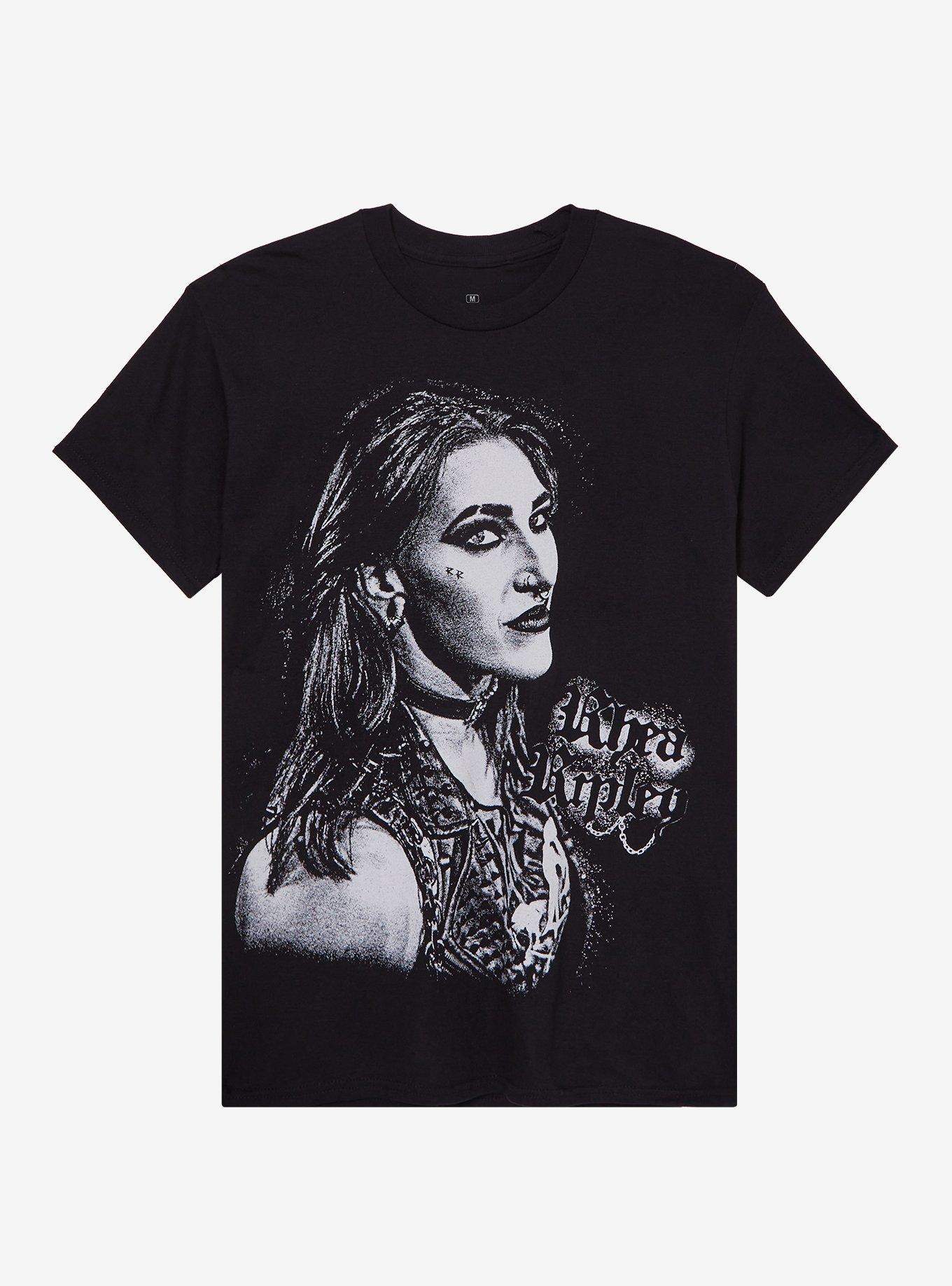 WWE Rhea Ripley Portrait Two-Sided T-Shirt, , hi-res