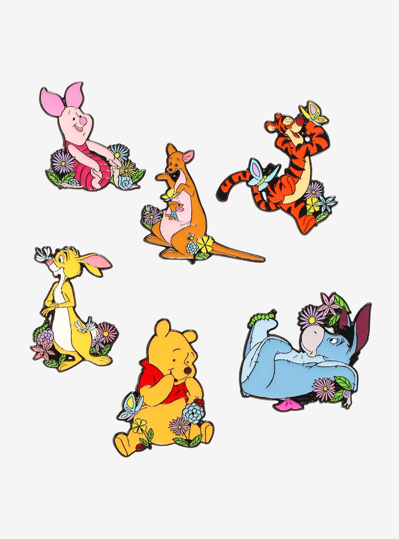 Loungefly Disney Winnie The Pooh Flower Blind Box Enamel Pin, , hi-res