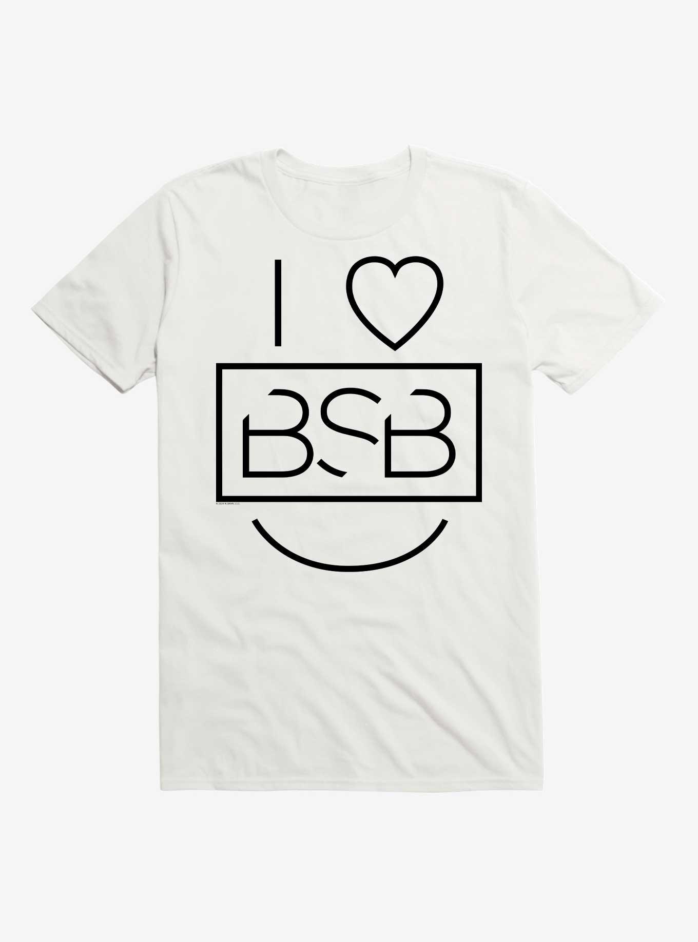 Backstreet Boys I Love Backstreet Boys Logo T-Shirt,All Products : American Fashion Style Bags On Sale