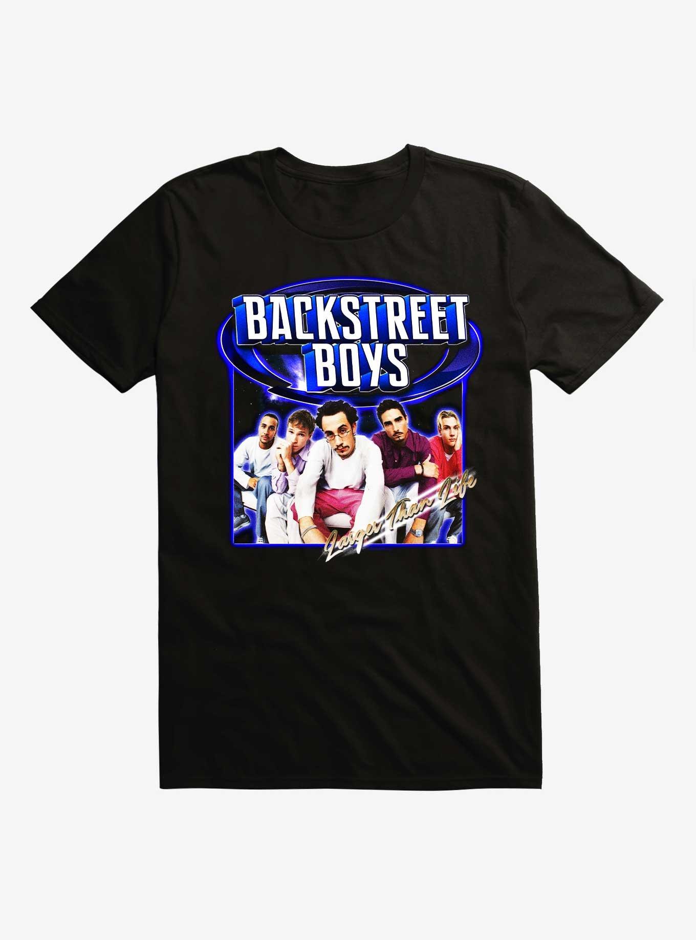 Backstreet Boys Larger Than Life T-Shirt,All Products : American Fashion Style Bags On Sale