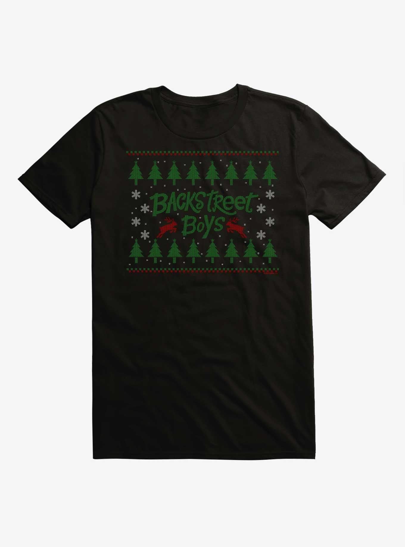 Backstreet Boys Ugly Christmas Sweater Pattern T-Shirt,All Products : American Fashion Style Bags On Sale