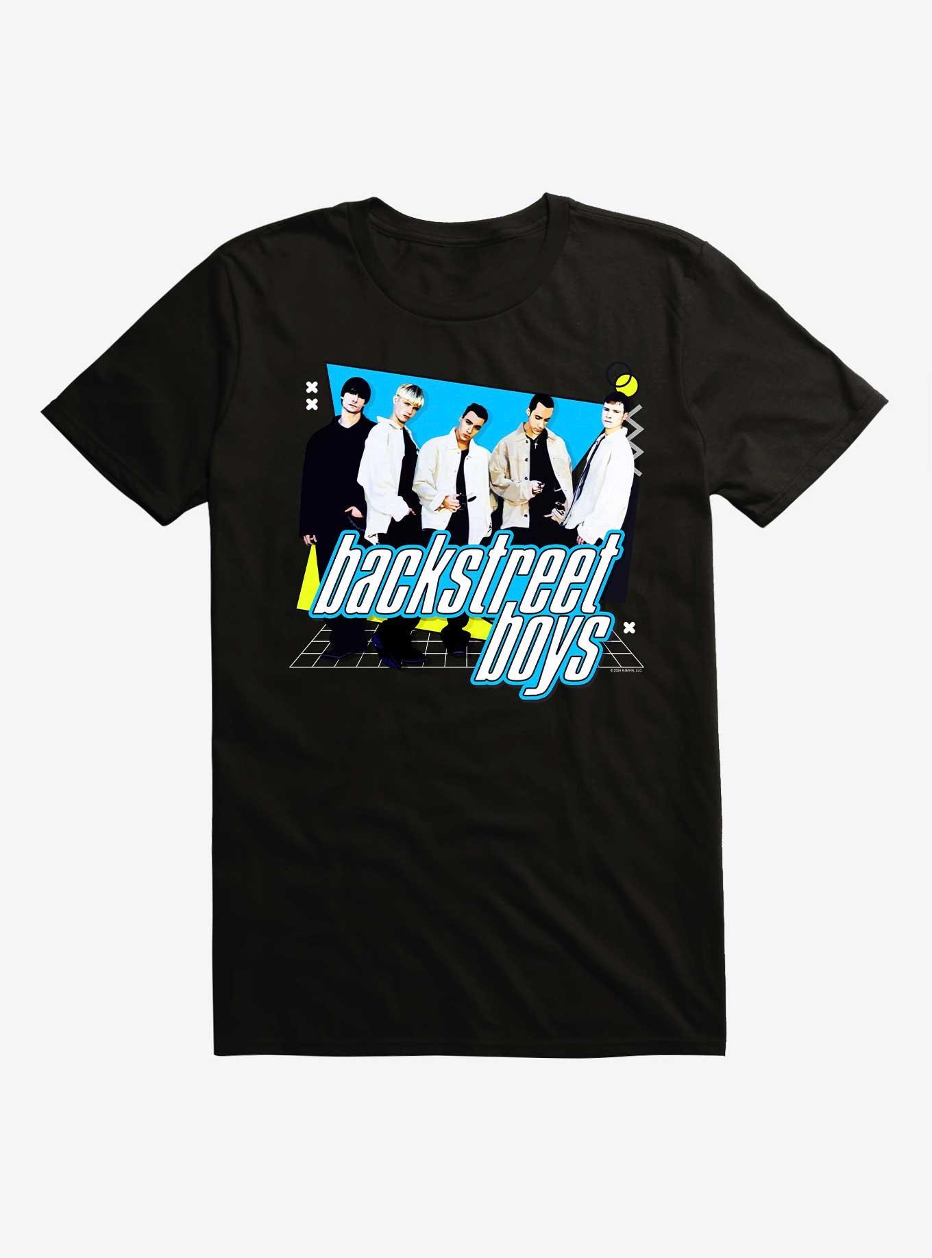 Backstreet Boys Pop Grid T-Shirt,All Products : American Fashion Style Bags On Sale