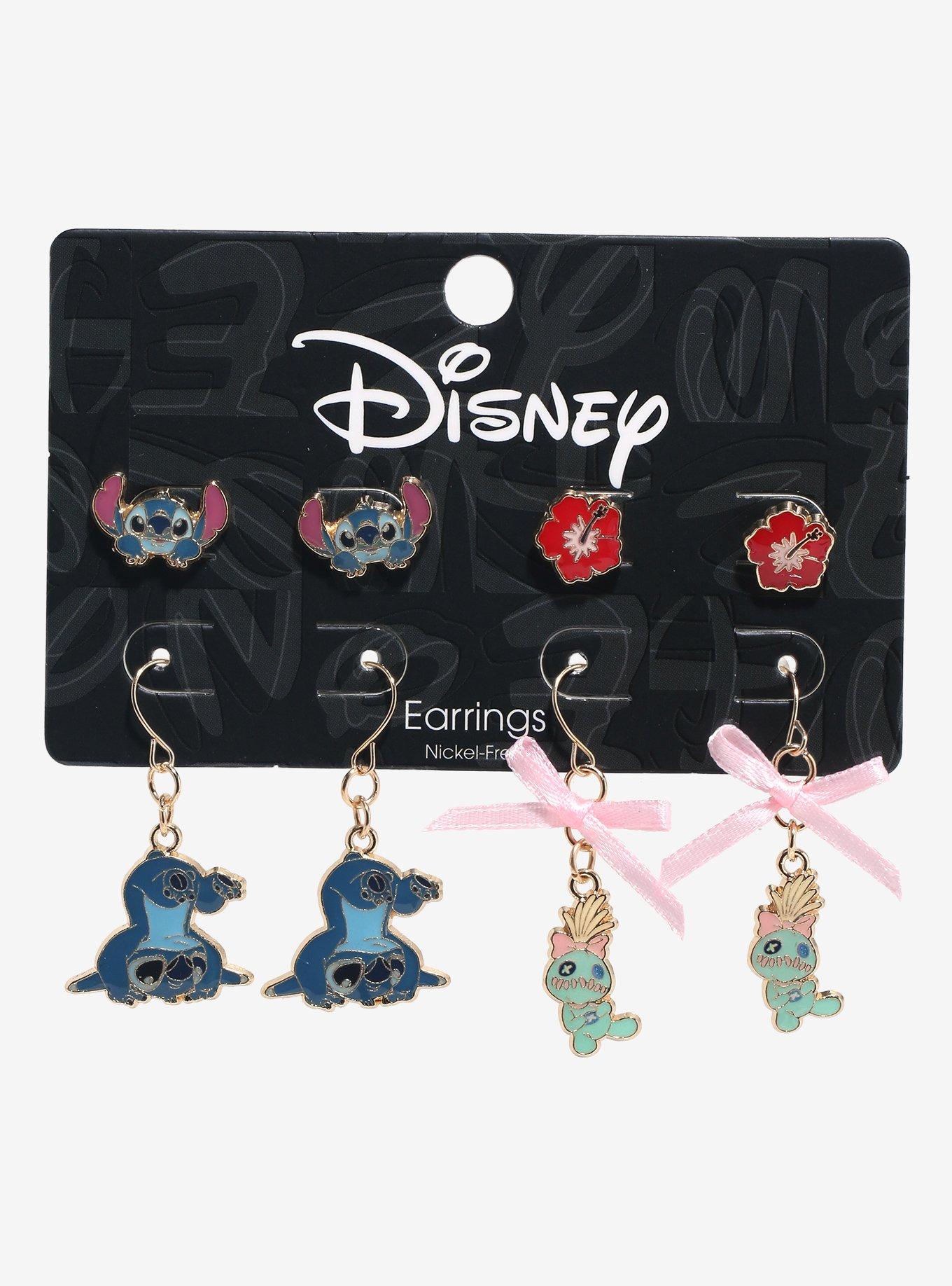 Disney Stitch & Scrump Earring Set, , hi-res