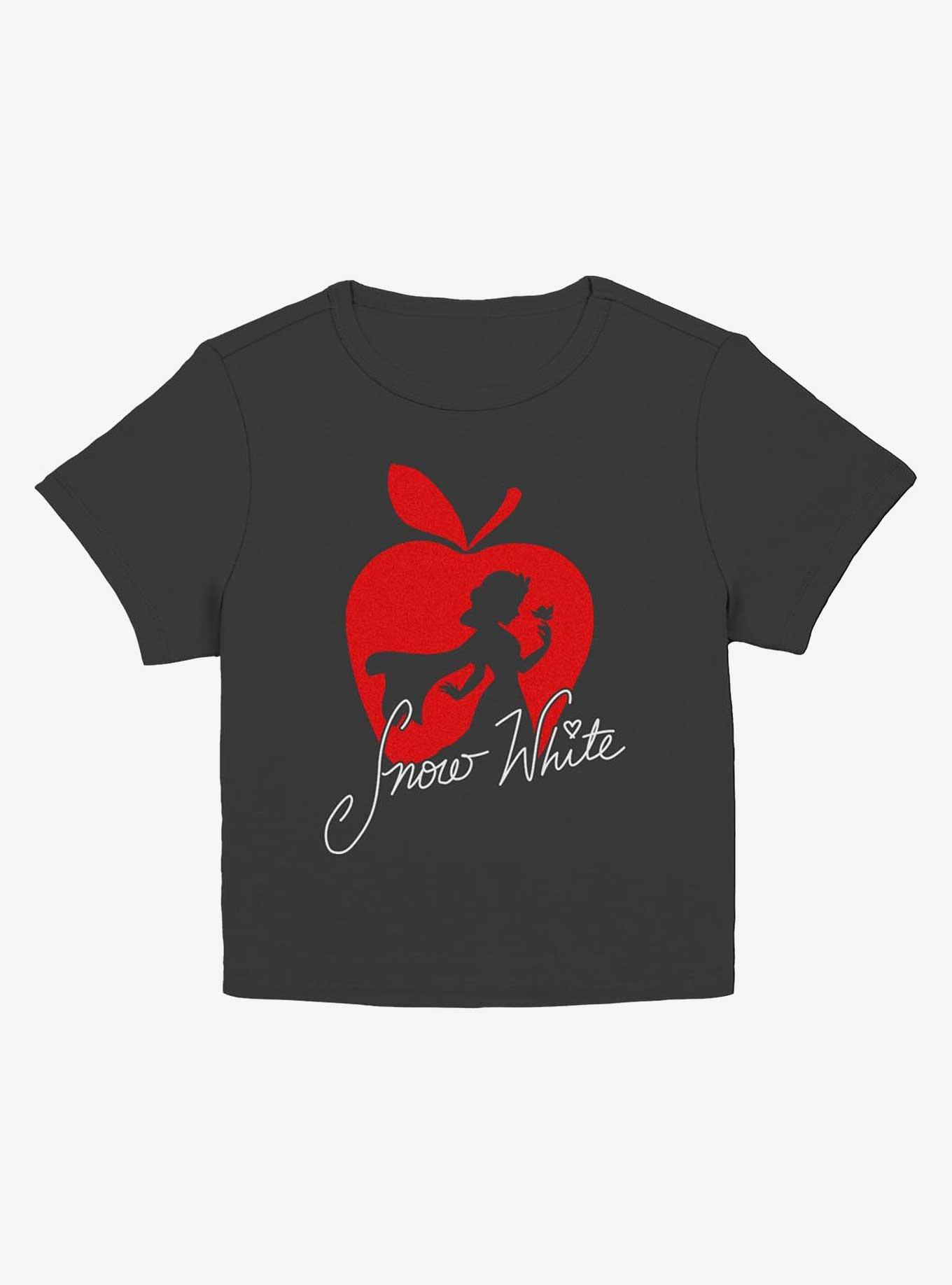 Disney Princesses Snow White Silhouette Girls Baby T-Shirt, BLACK, hi-res