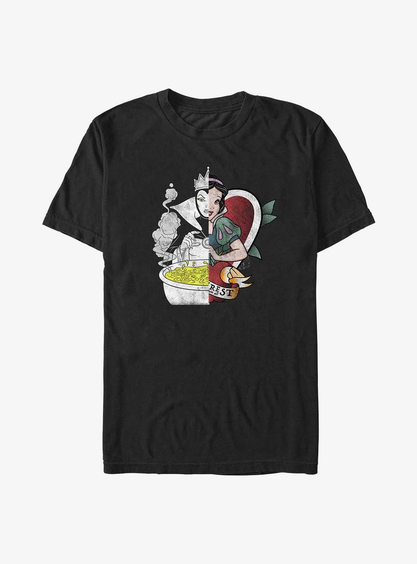 Disney Princesses Snow White and Evil Queen Split T-Shirt, , hi-res