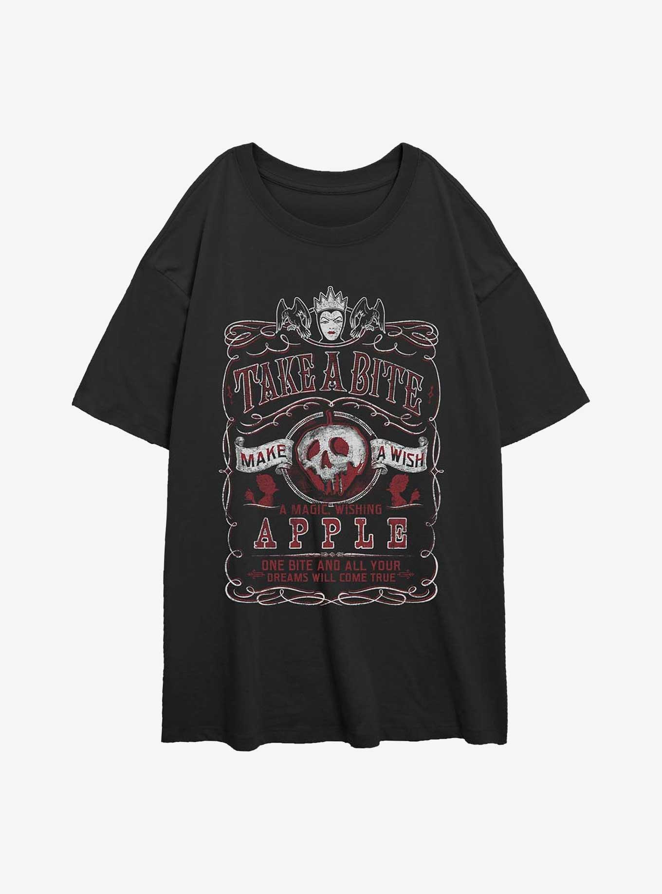 Disney Snow White and the Seven Dwarfs Take A Bite Girls Oversized T-Shirt, , hi-res