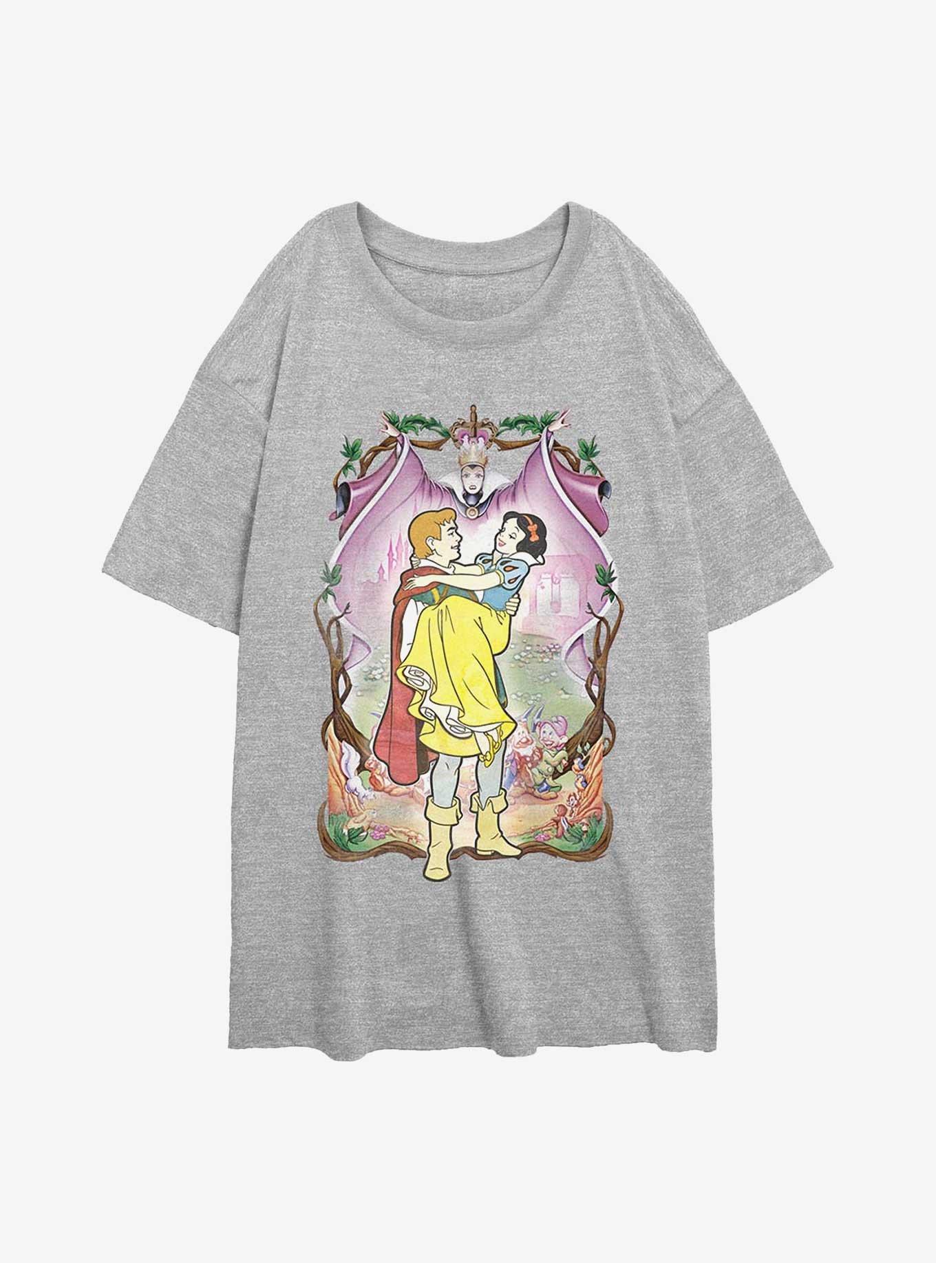 Disney Snow White and the Seven Dwarfs Love Girls Oversized T-Shirt, , hi-res