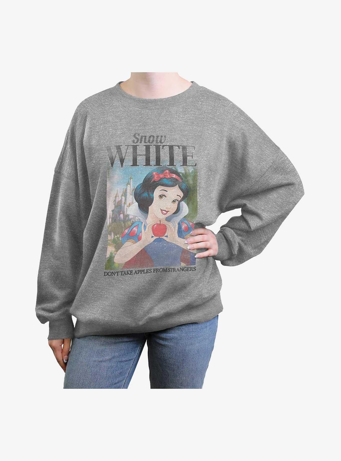 Disney Snow White and the Seven Dwarfs Poster Girls Oversized Sweatshirt, , hi-res