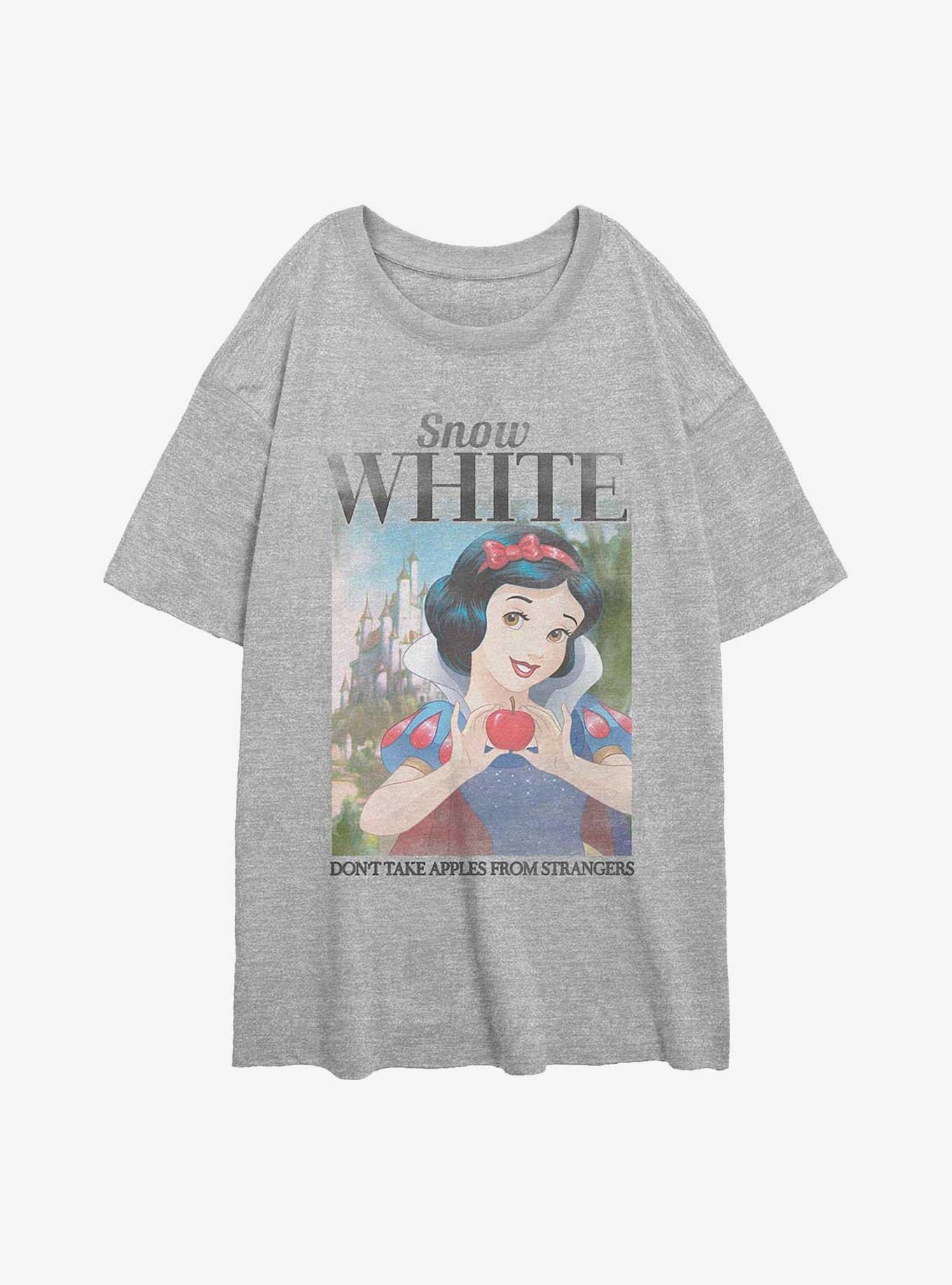 Disney Snow White and the Seven Dwarfs Poster Girls Oversized T-Shirt, , hi-res