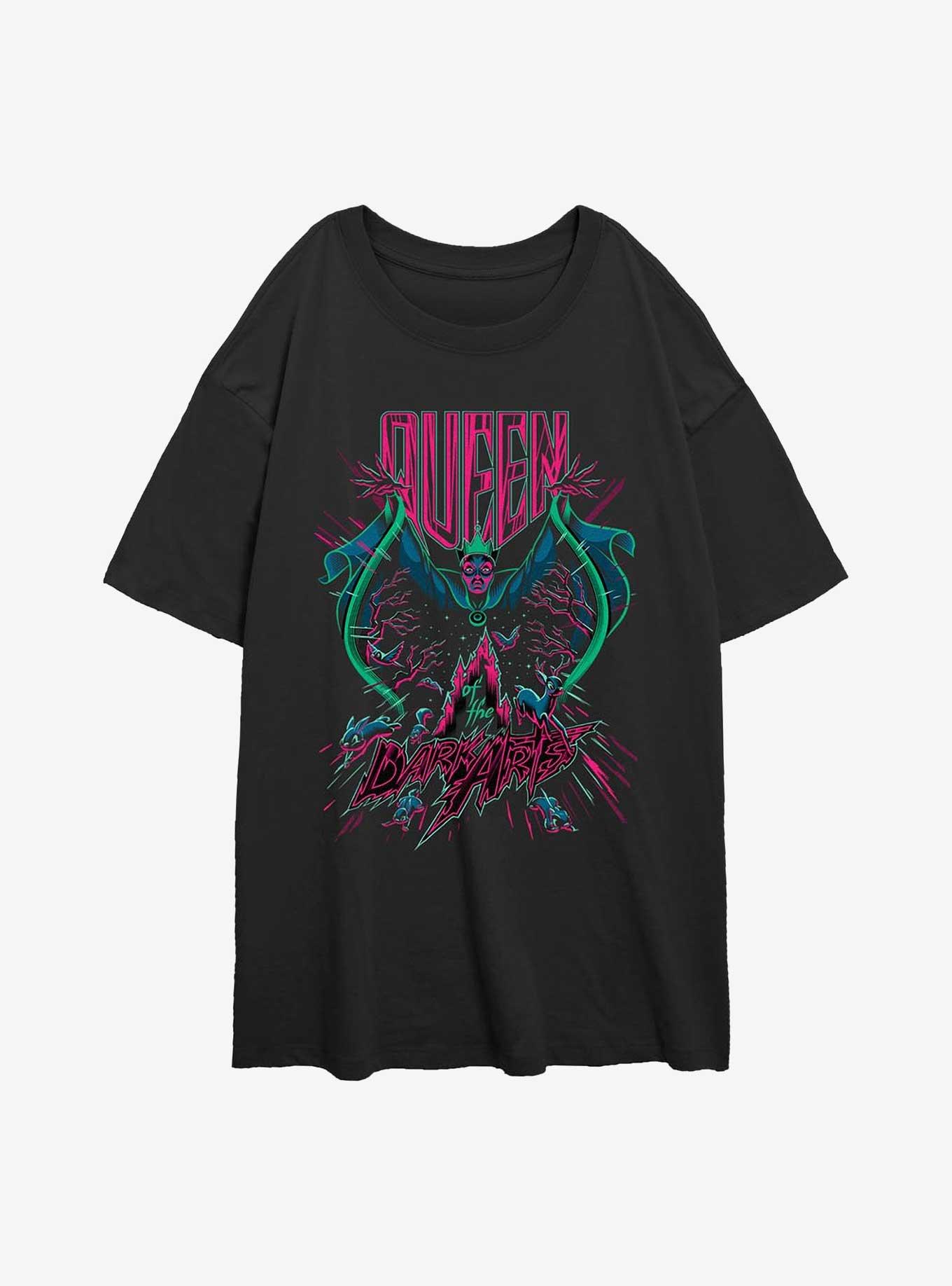 Disney Villains Evil Queen Dark Arts Girls Oversized T-Shirt, , hi-res