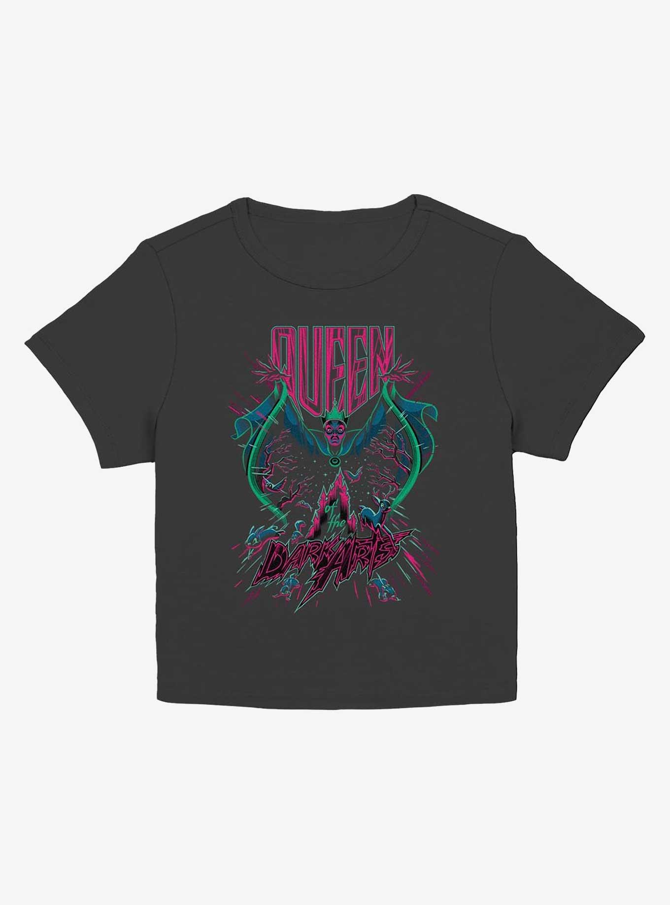 Disney Villains Evil Queen Dark Arts Girls Baby T-Shirt, BLACK, hi-res