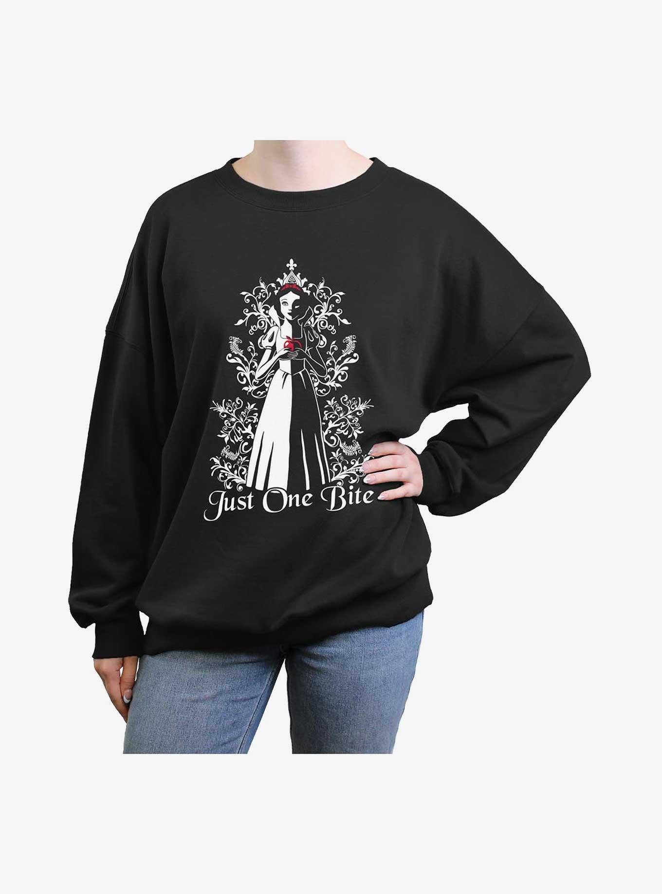Disney Princesses Just One Bite Snow White Girls Oversized Sweatshirt, , hi-res