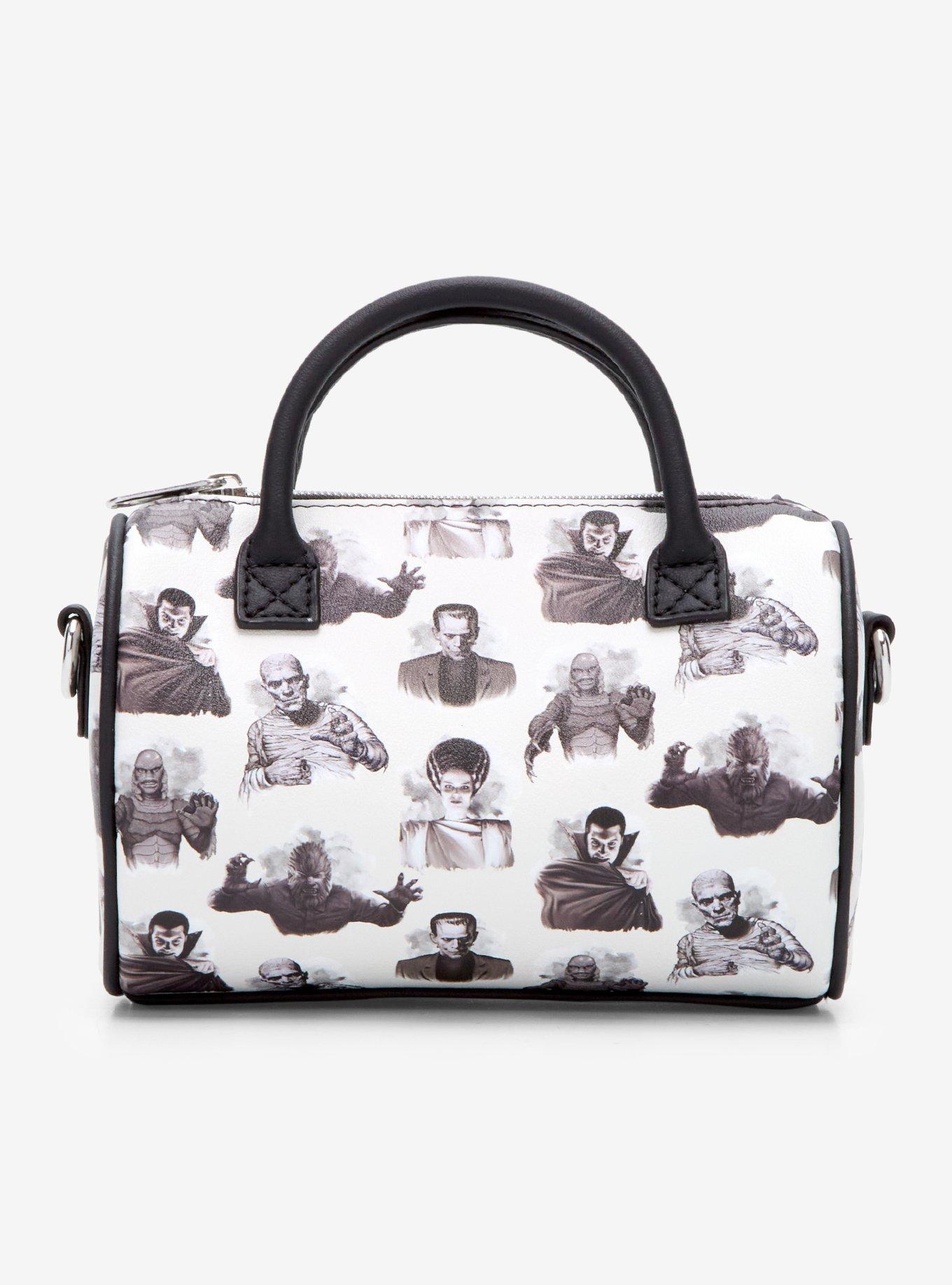 Loungefly Universal Monsters Black & White Crossbody Bag, , hi-res