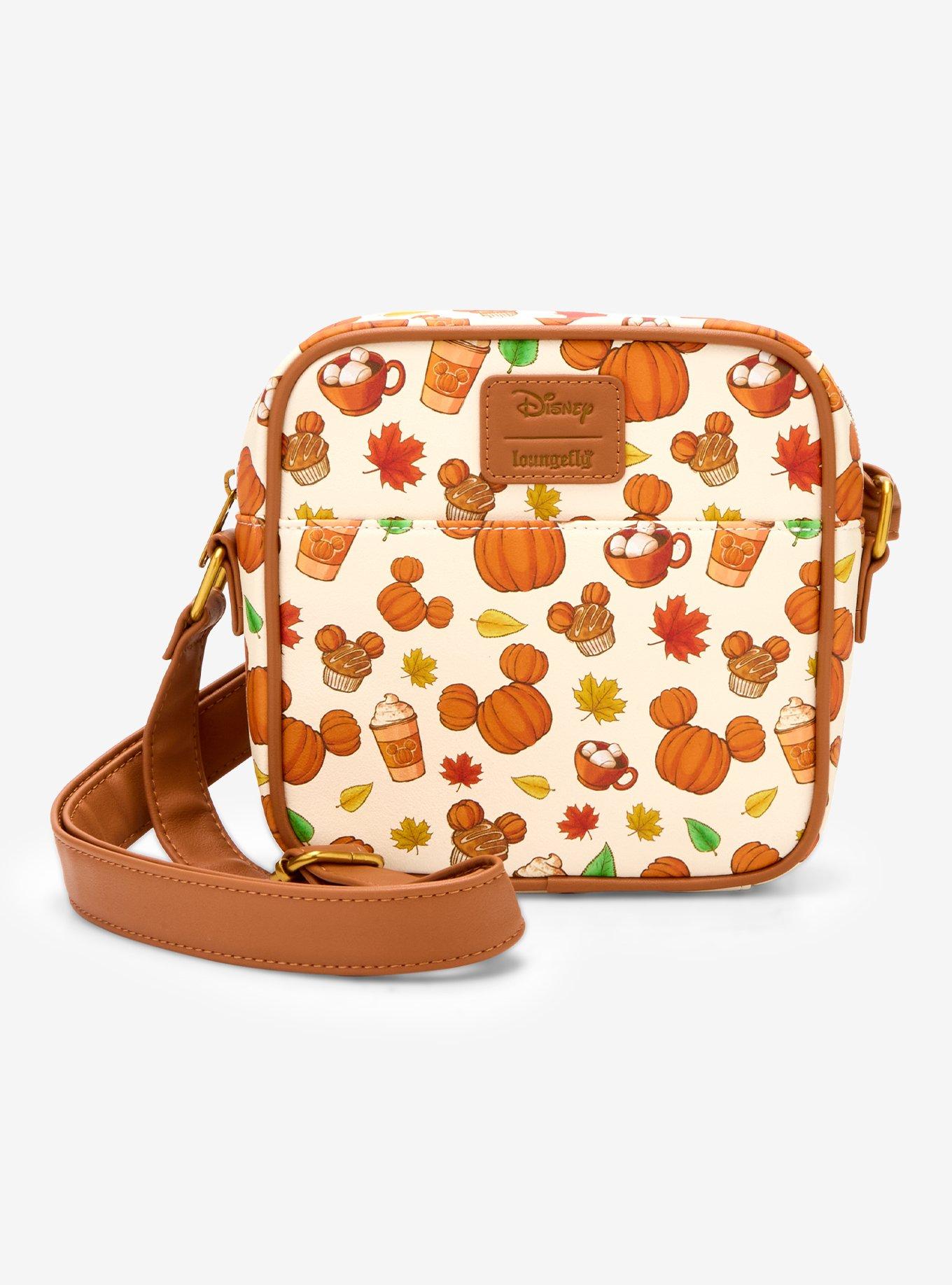 Loungefly Disney Mickey Mouse Fall Treats Crossbody Bag, , hi-res