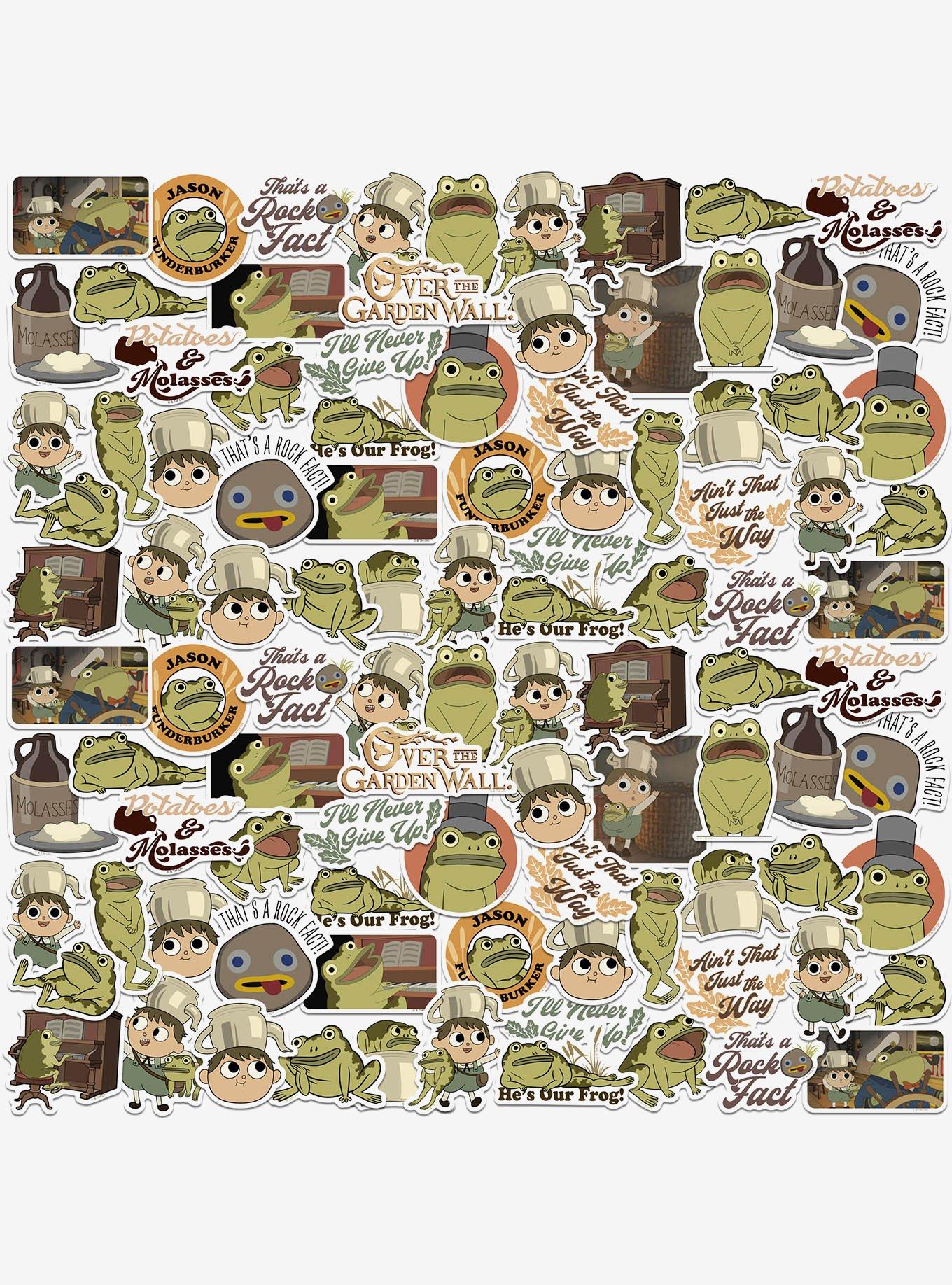 Over The Garden Wall Greg and Frog 100ct Sticker Pack, , hi-res