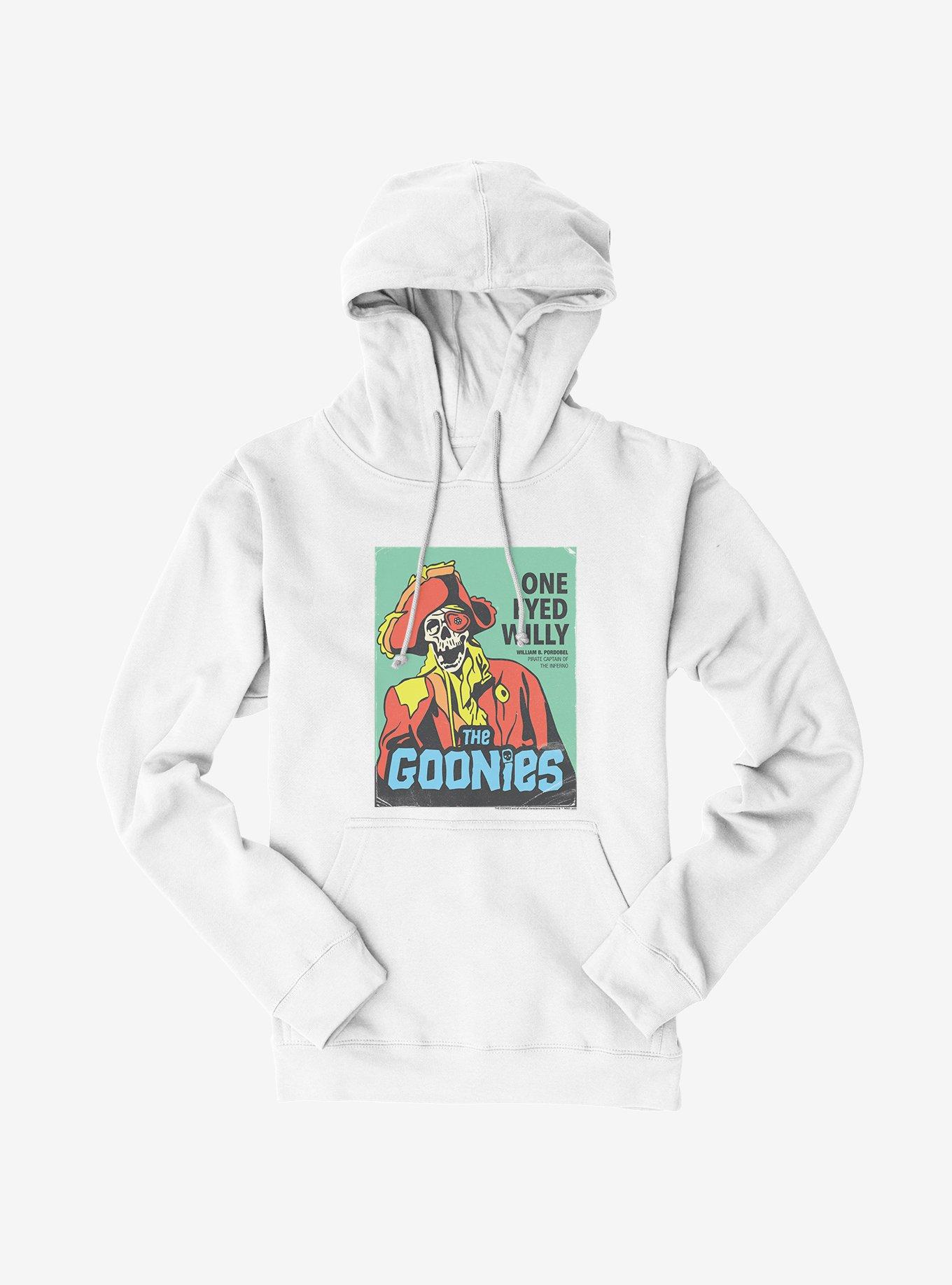 The Goonies One Eyed Willy Hoodie, WHITE, hi-res