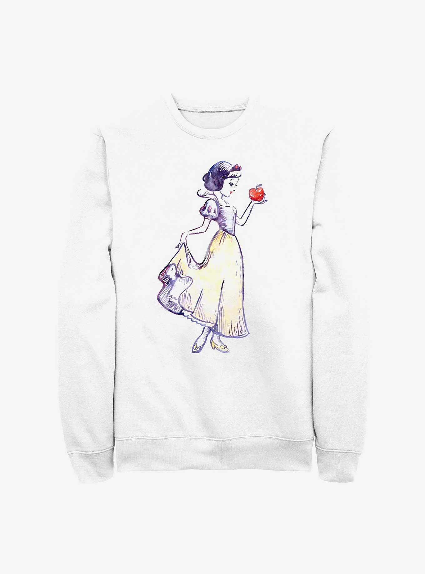 Disney Princesses Snow White In Watercolor Sweatshirt, , hi-res