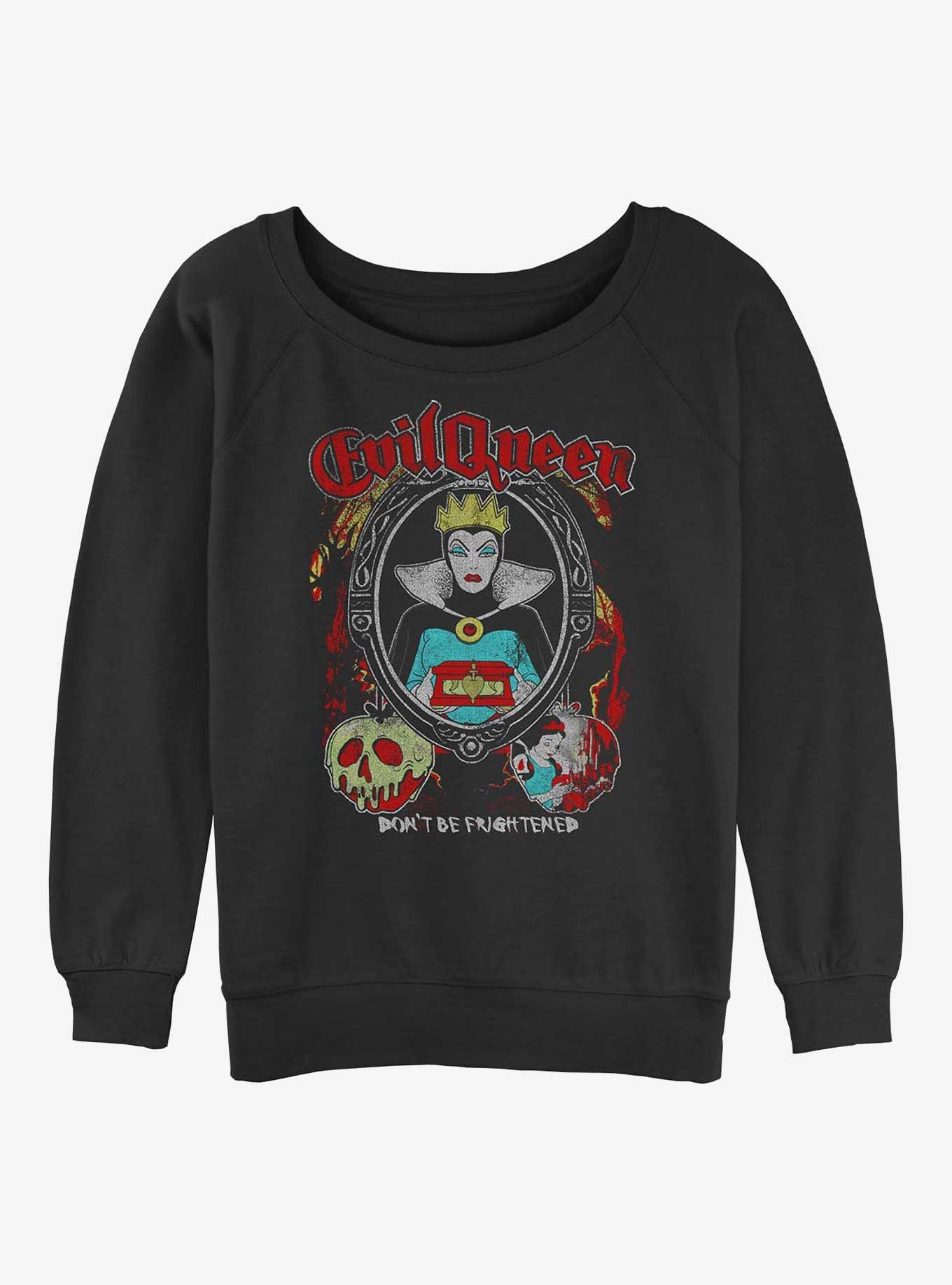 Disney Snow White and the Seven Dwarfs Evil Queen Girls Slouchy Sweatshirt, , hi-res