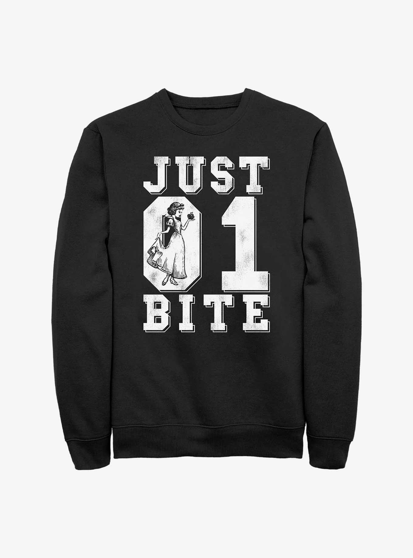 Disney Princesses Snow White Just 1 Bite Sweatshirt, BLACK, hi-res