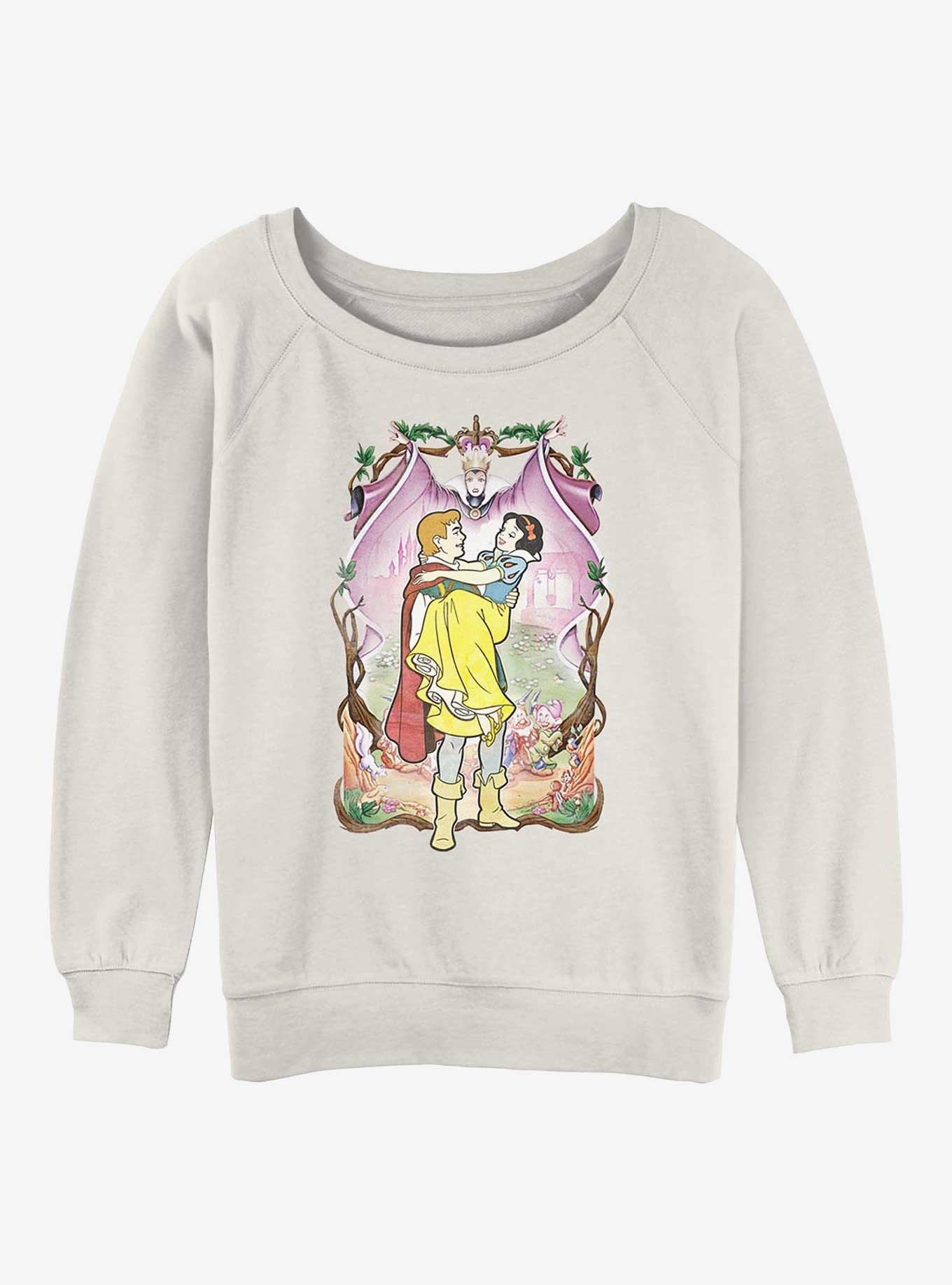 Disney Snow White and the Seven Dwarfs Love Girls Slouchy Sweatshirt, , hi-res