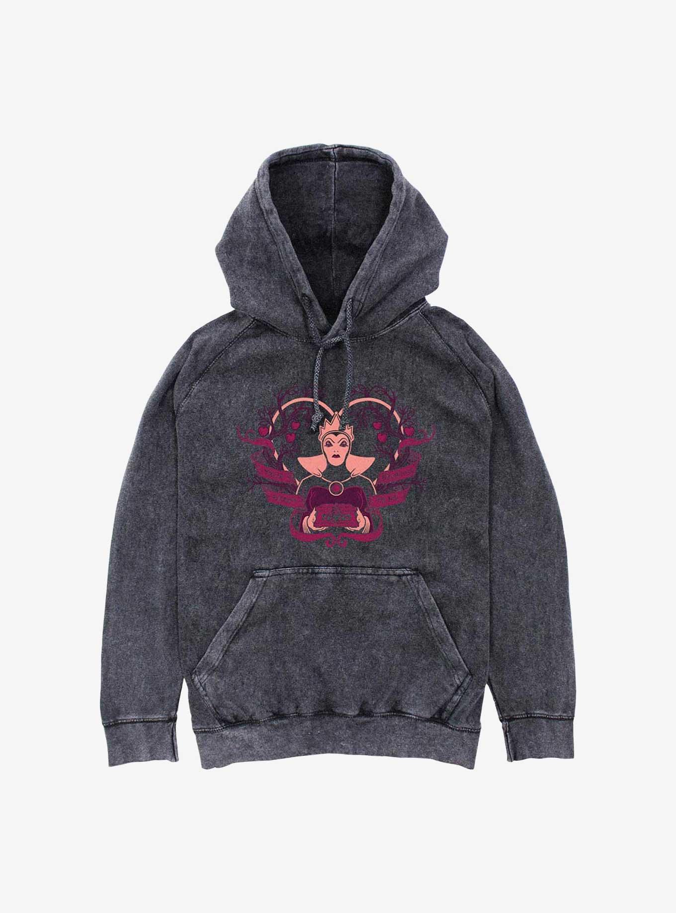 Disney Villains Your Heart Belongs To Me Mineral Wash Hoodie, , hi-res