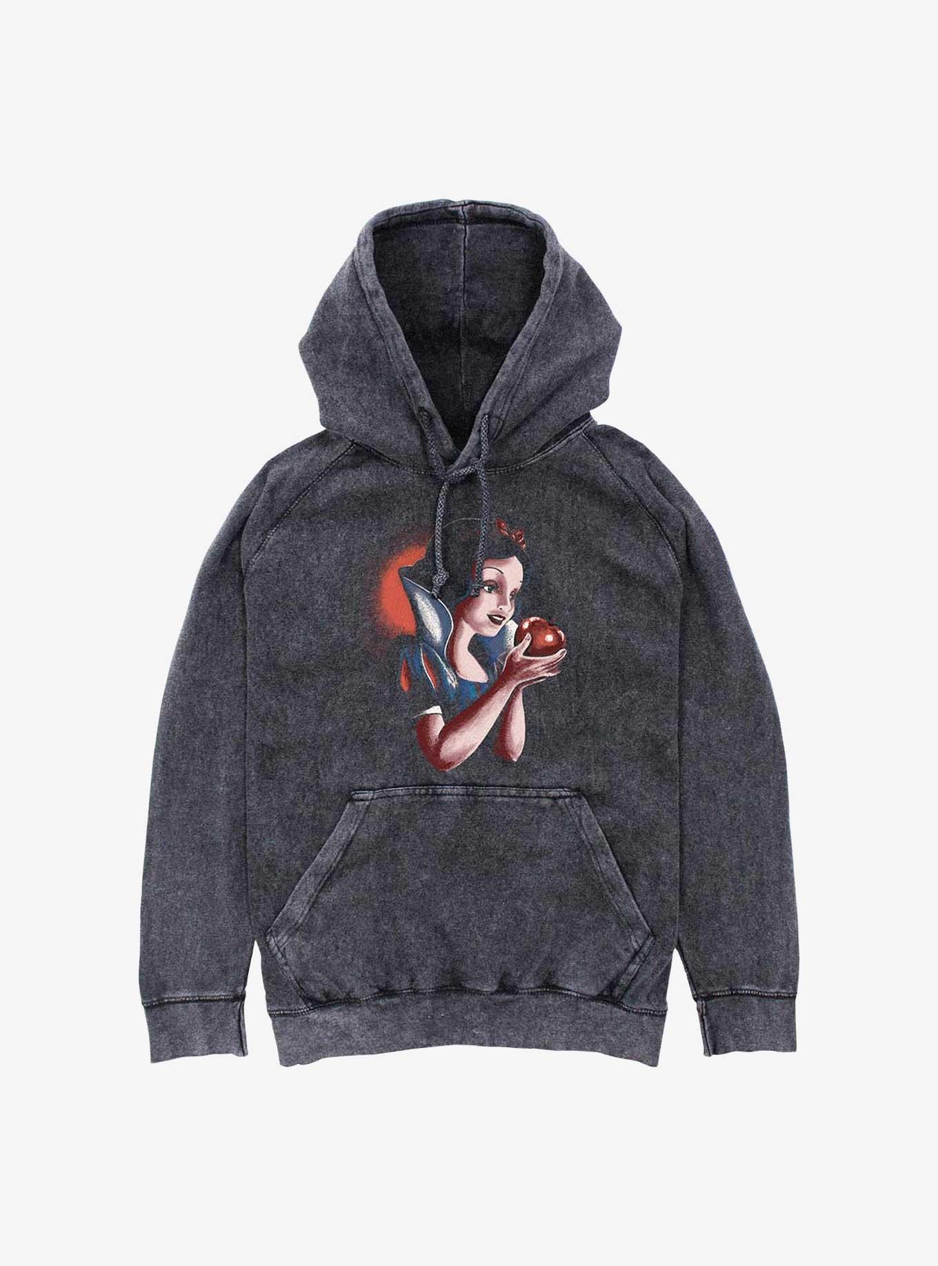 Disney Snow White and the Seven Dwarfs Apple Bite Mineral Wash Hoodie, , hi-res