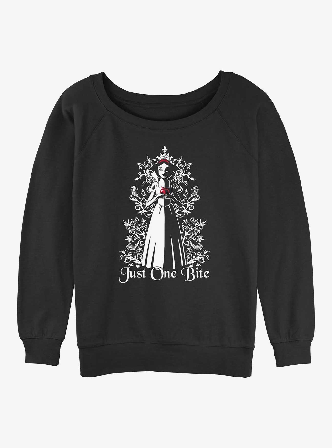 Disney Princesses Just One Bite Snow White Girls Slouchy Sweatshirt, , hi-res