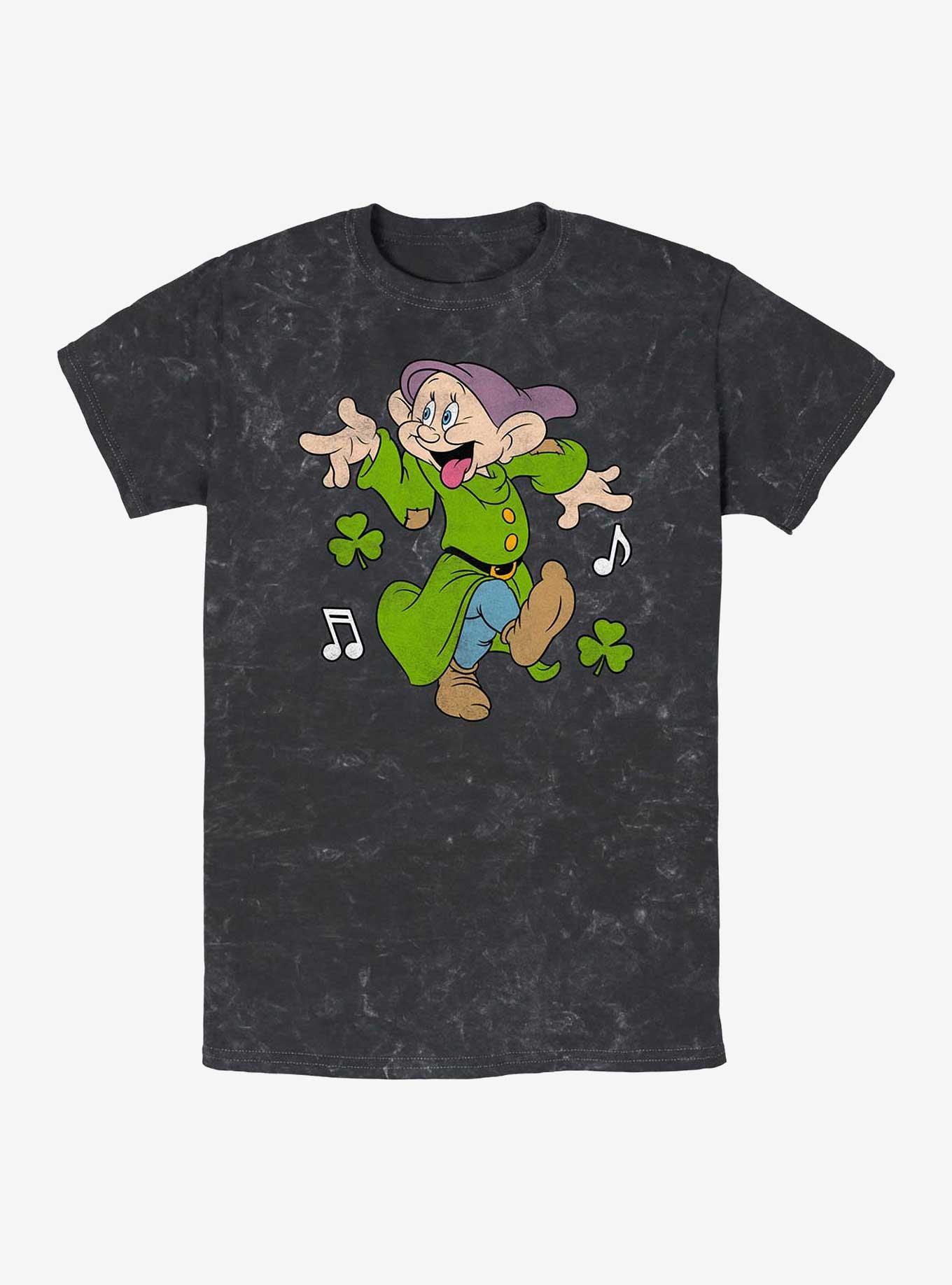 Disney Princesses Dancing Dopey Mineral Wash T-Shirt, , hi-res