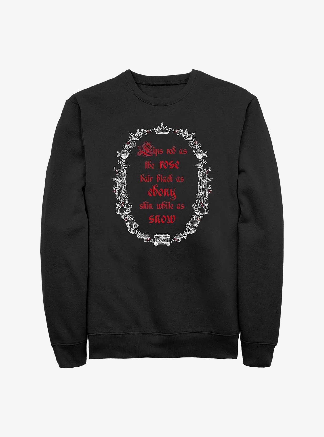 Disney Snow White and the Seven Dwarfs Red As The Rose Sweatshirt