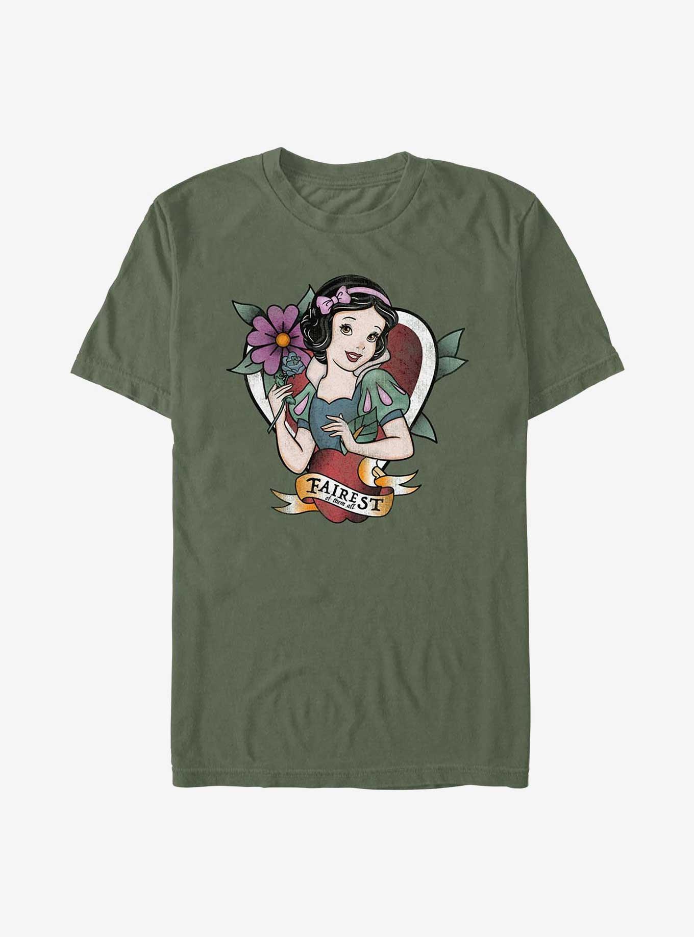 Disney Princesses Fairest Of Them All Snow White Garment Dye T-Shirt, , hi-res