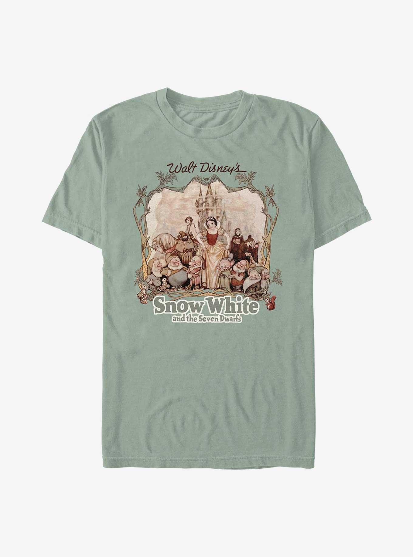 Disney Snow White and the Seven Dwarfs Friends Garment Dye T-Shirt, , hi-res