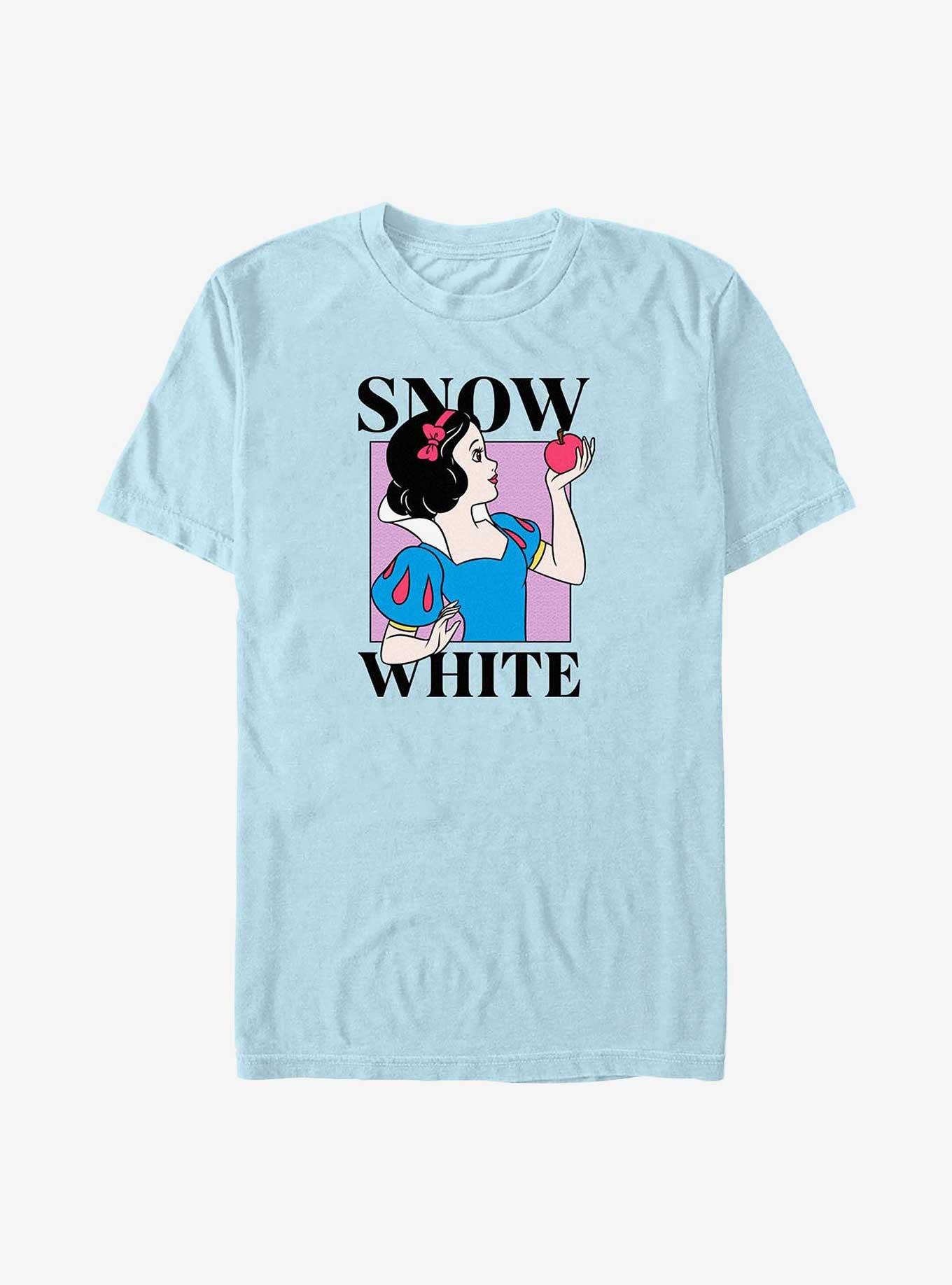 Disney Princesses Snow White Pose Garment Dye T-Shirt, CHAMBRAY, hi-res