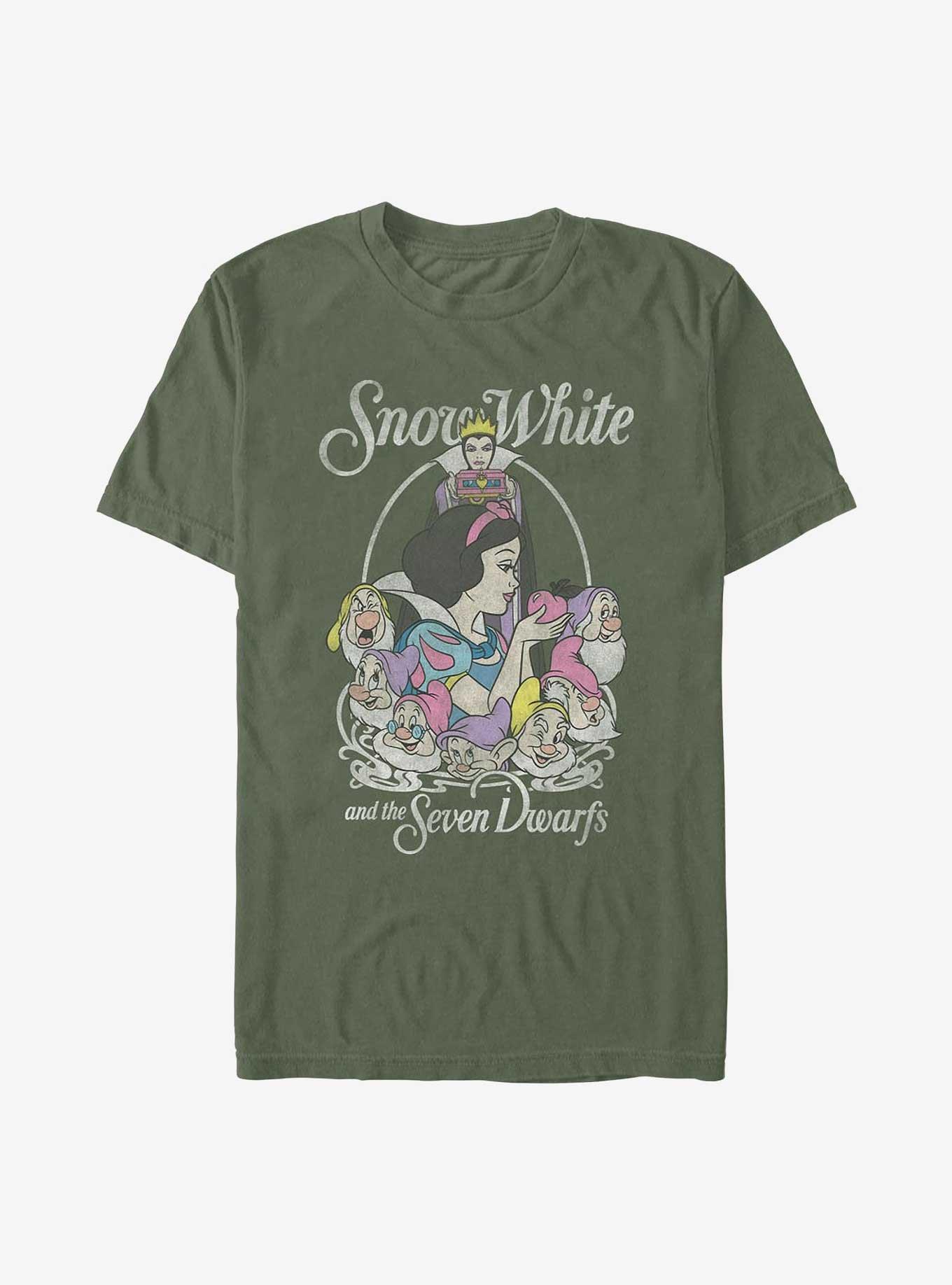 Disney Princesses Snow White Classic Garment Dye T-Shirt, HEMP, hi-res