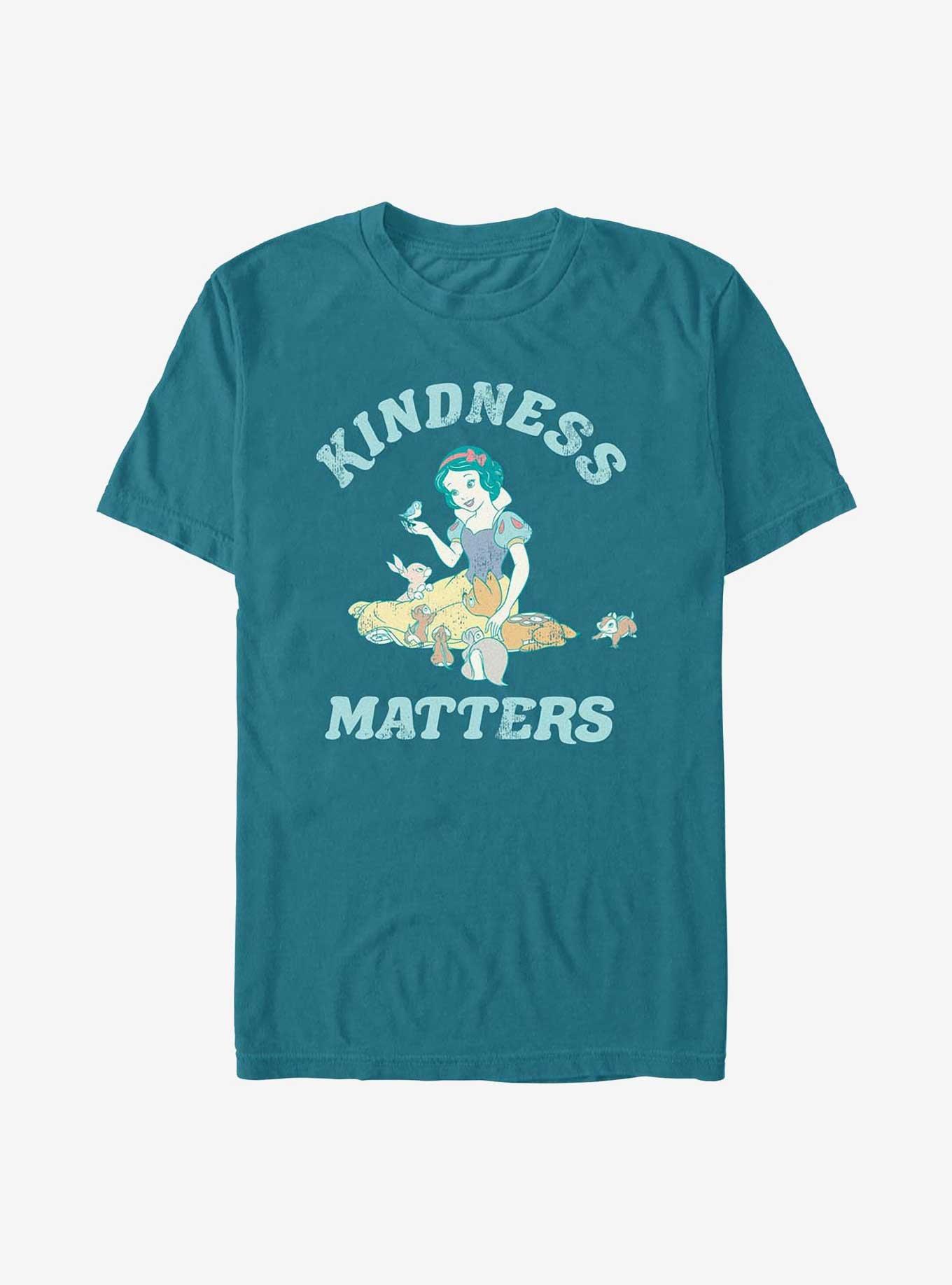 Disney Princesses Snow White Kindness Matters Garment Dye T-Shirt, TOPAZ, hi-res