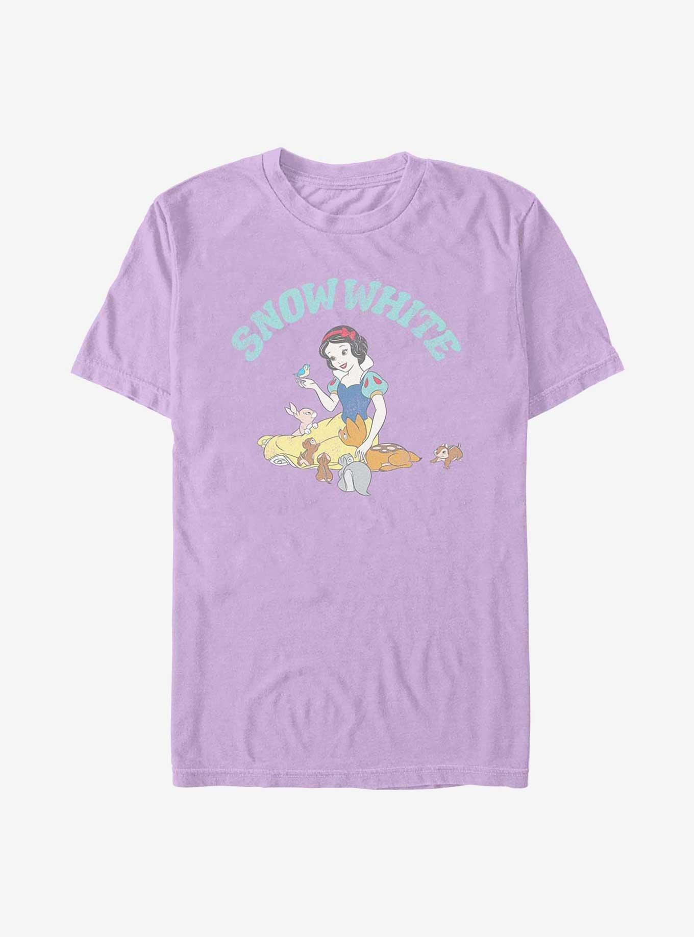 Disney Snow White and the Seven Dwarfs With Woodland Animals Garment Dye T-Shirt, , hi-res