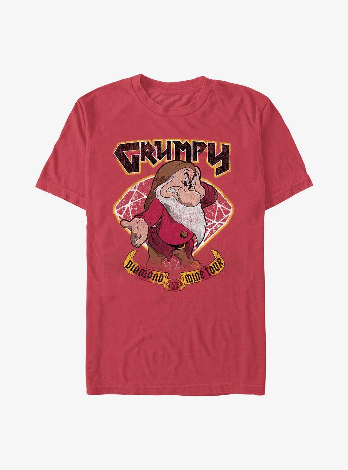 Disney Snow White and the Seven Dwarfs Grumpster Tour Garment Dye T-Shirt, , hi-res