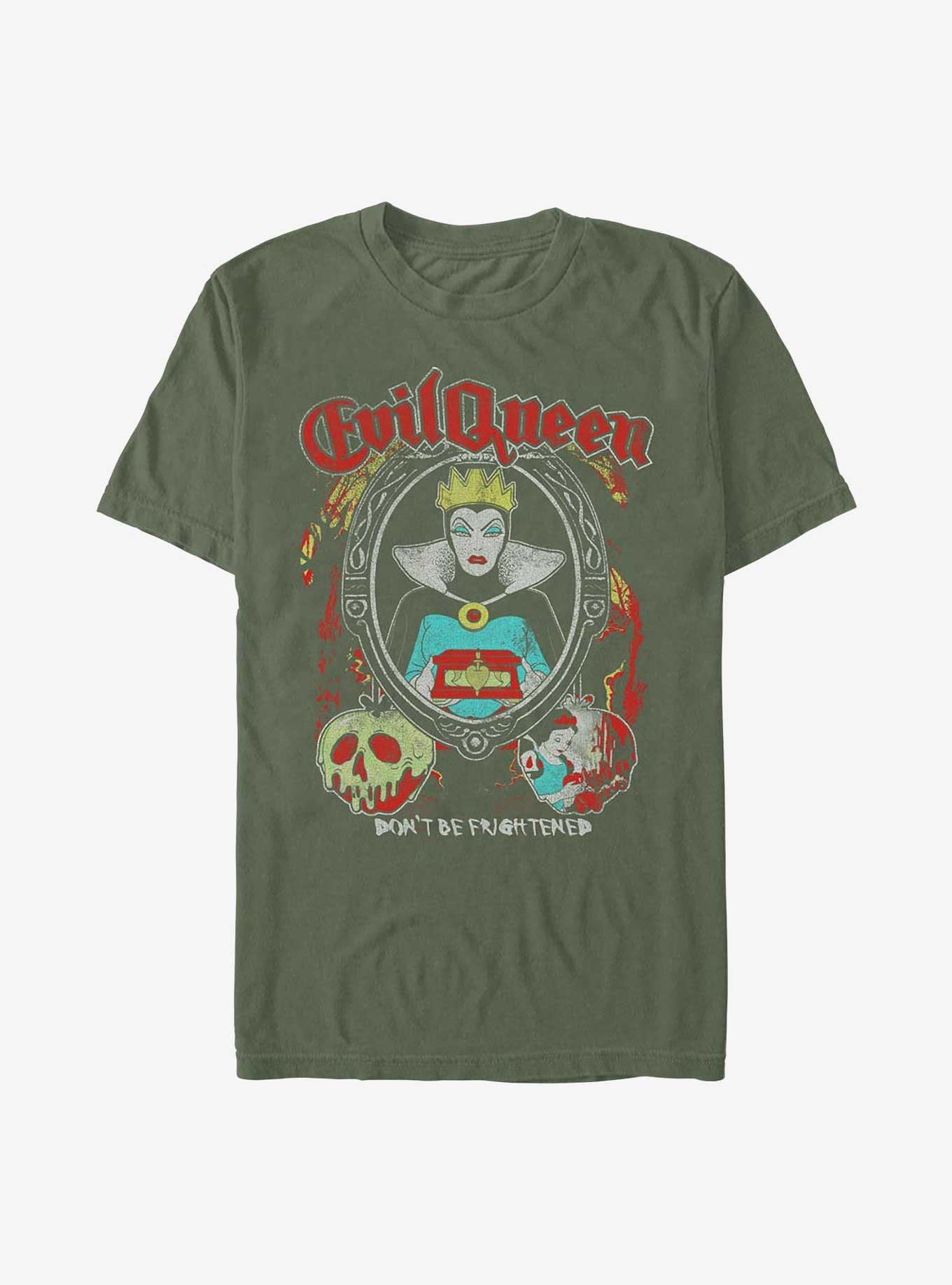 Disney Snow White and the Seven Dwarfs Evil Queen Garment Dye T-Shirt, HEMP, hi-res