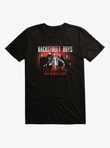 Backstreet Boys Dna World Tour Photo Tee T-Shirt - BLACK | Hot Topic