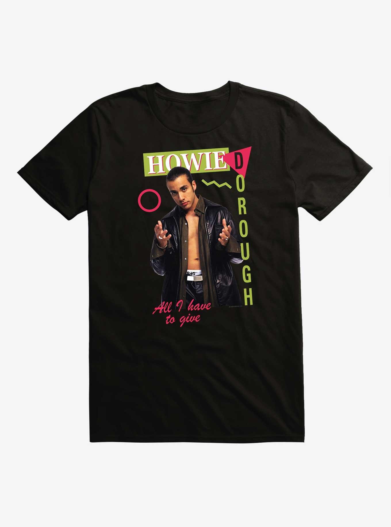 Backstreet Boys Howie Lyric Tee T-Shirt, BLACK, hi-res