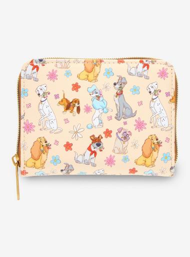 HP??Disney Dogs Backpack and trifold wallet Amazon.com: Loungefly Disney Dogs Wallet Zip Around Clutch  main image 3