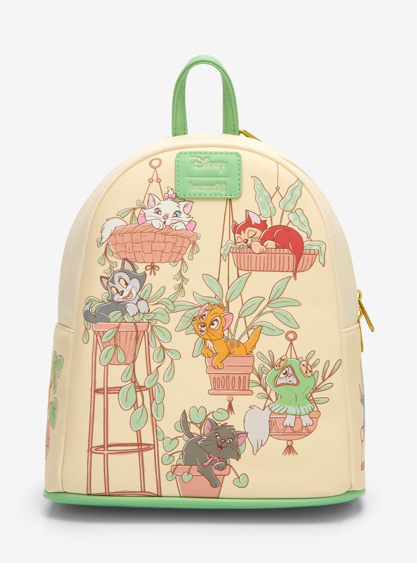 Loungefly Disney Cats & Plants Mini Backpack, , hi-res