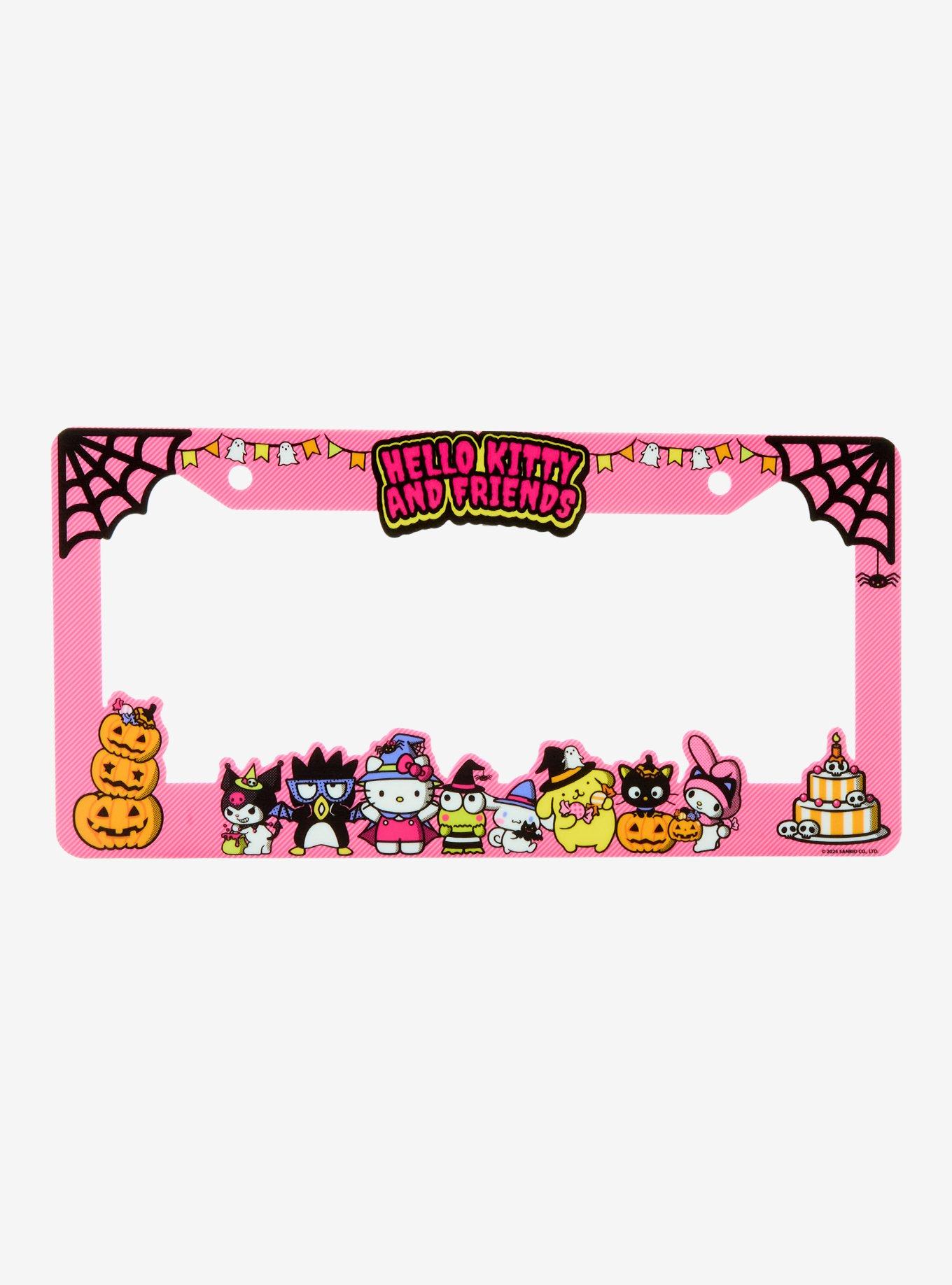 Hello Kitty And Friends Halloween License Plate Frame, , hi-res