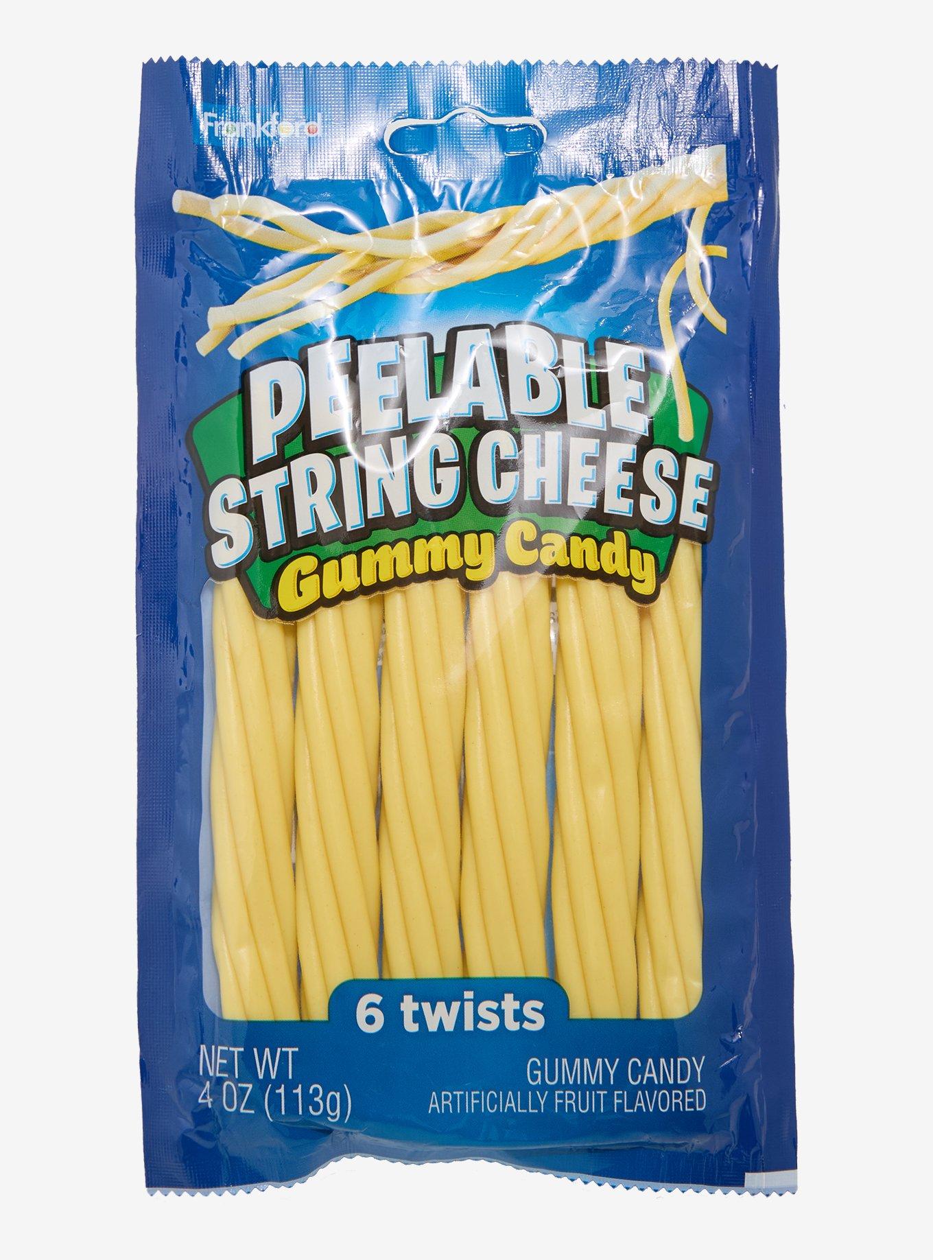 Peelable String Cheese Gummy Candy 