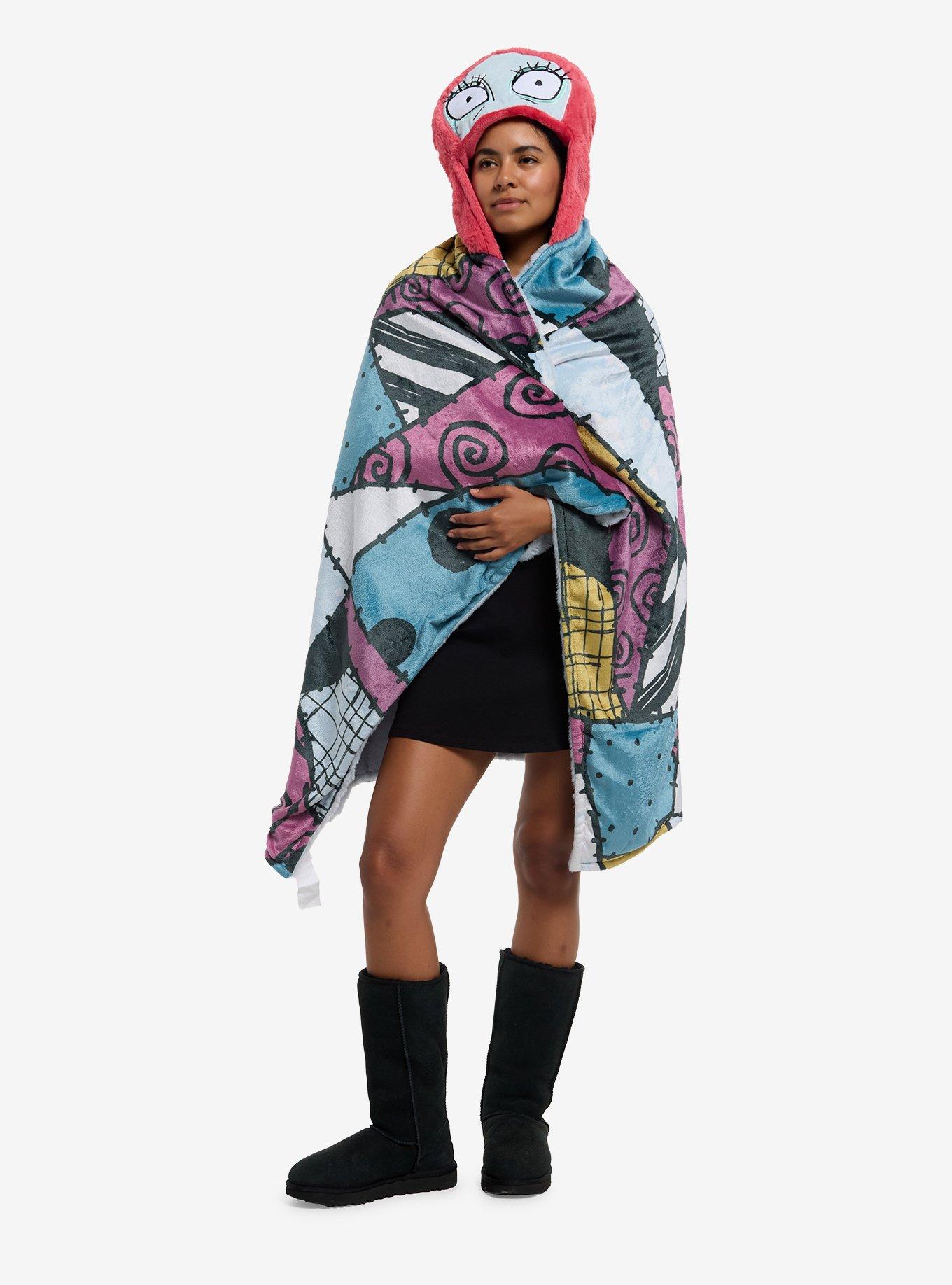 The Nightmare Before Christmas Sally Plush Hooded Throw Blanket, , hi-res